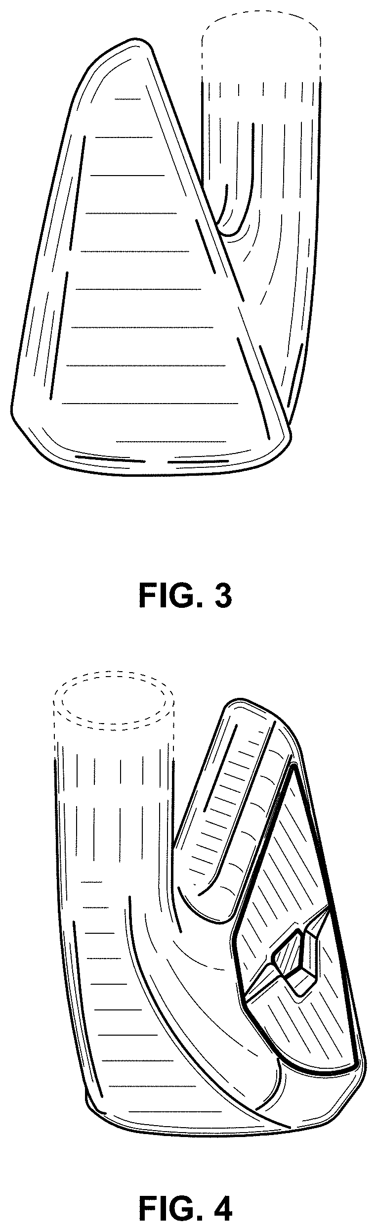 Patent USD1000560 Figure 3 – Iron golf club head