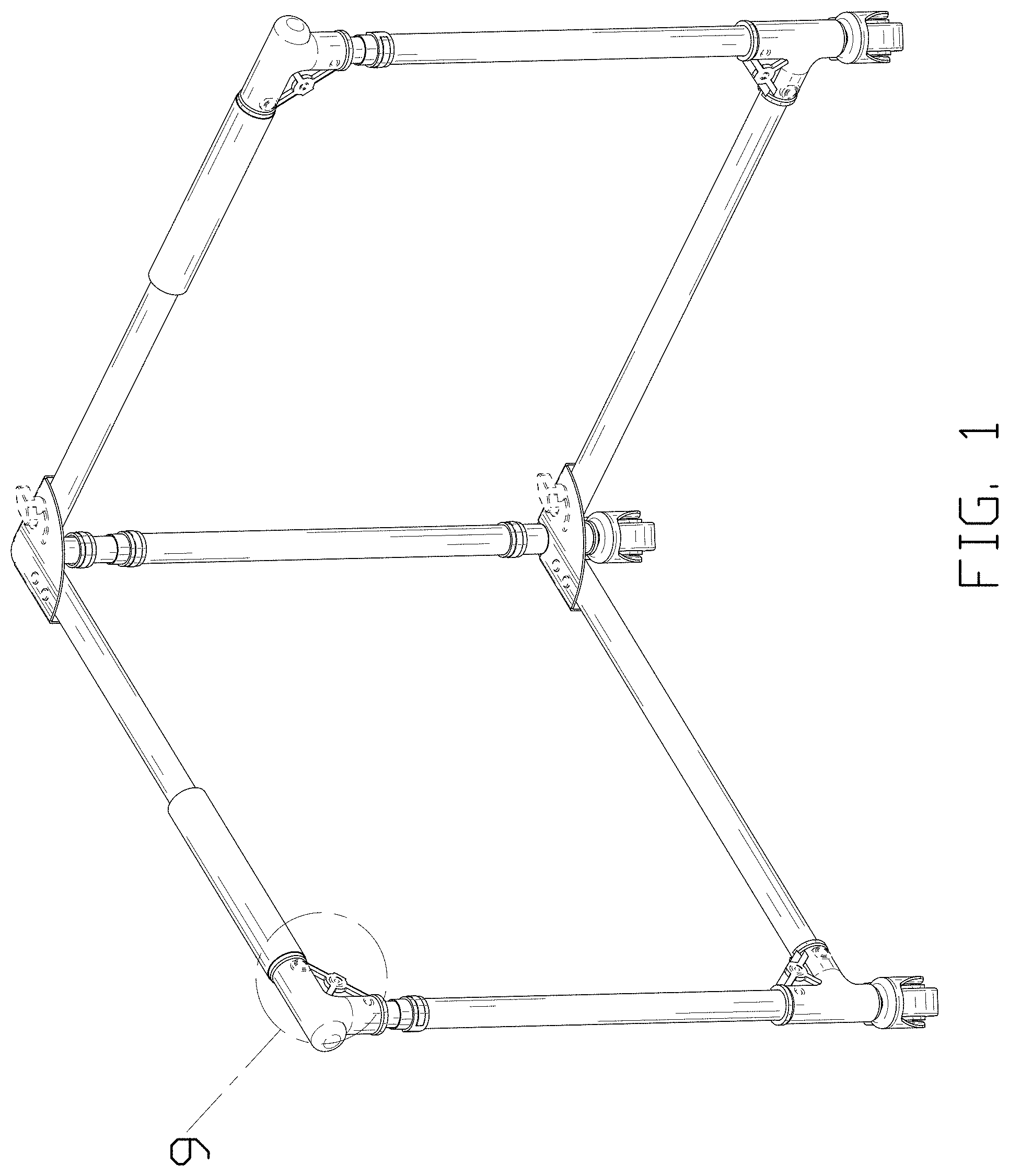 Patent USD1000562 Figure 1 – Roller skate trainer