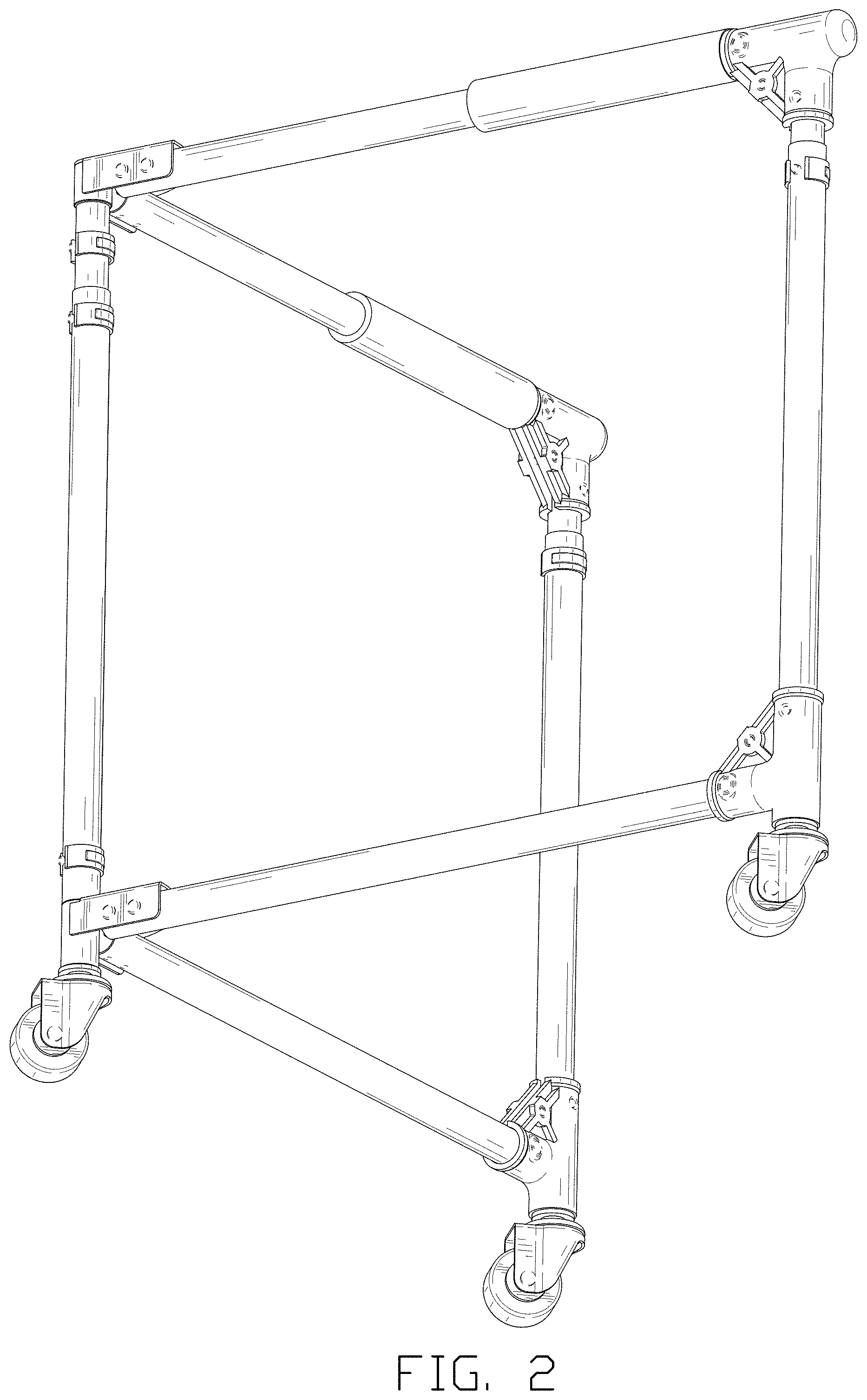 Patent USD1000562 Figure 2 – Roller skate trainer