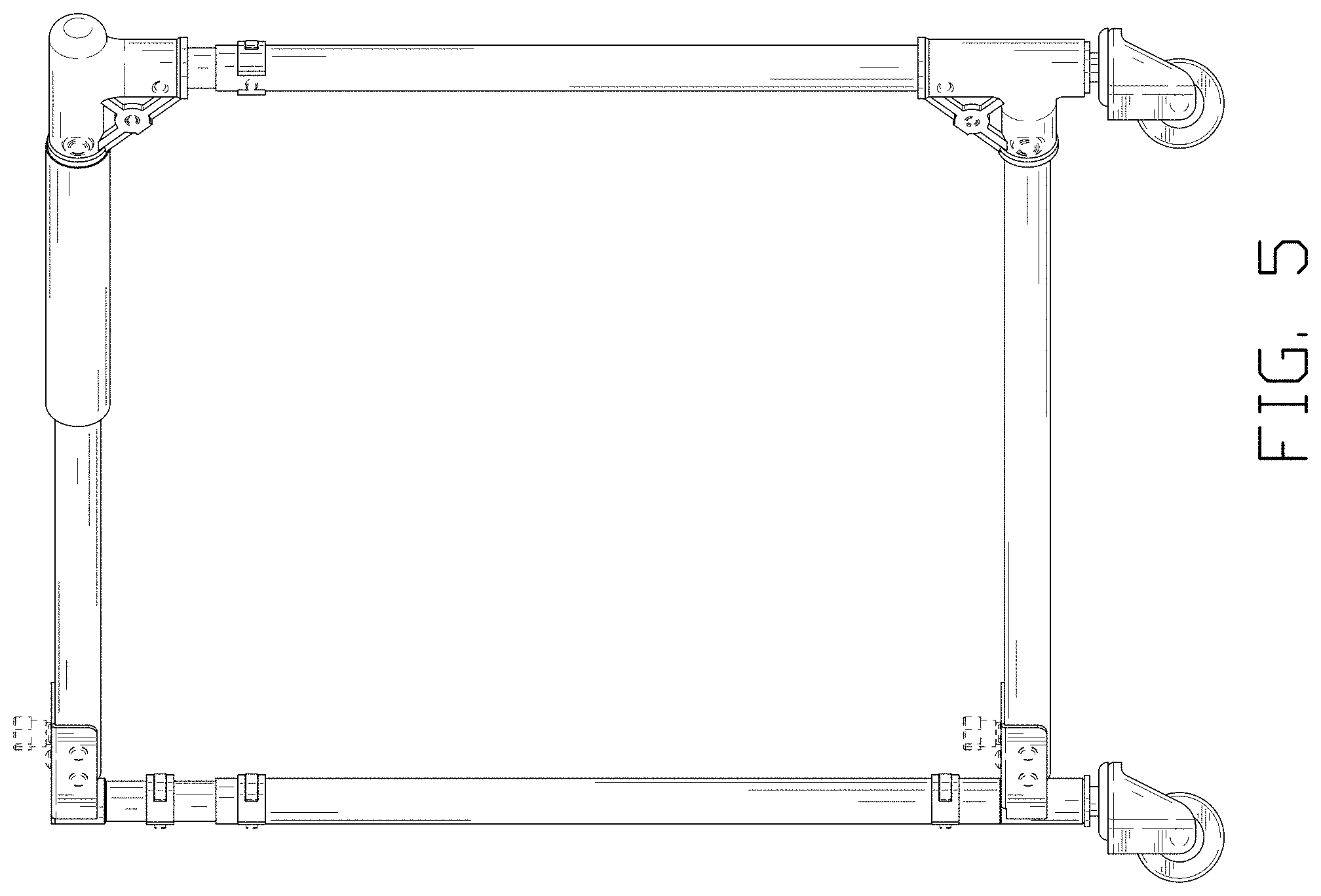 Patent USD1000562 Figure 5 – Roller skate trainer