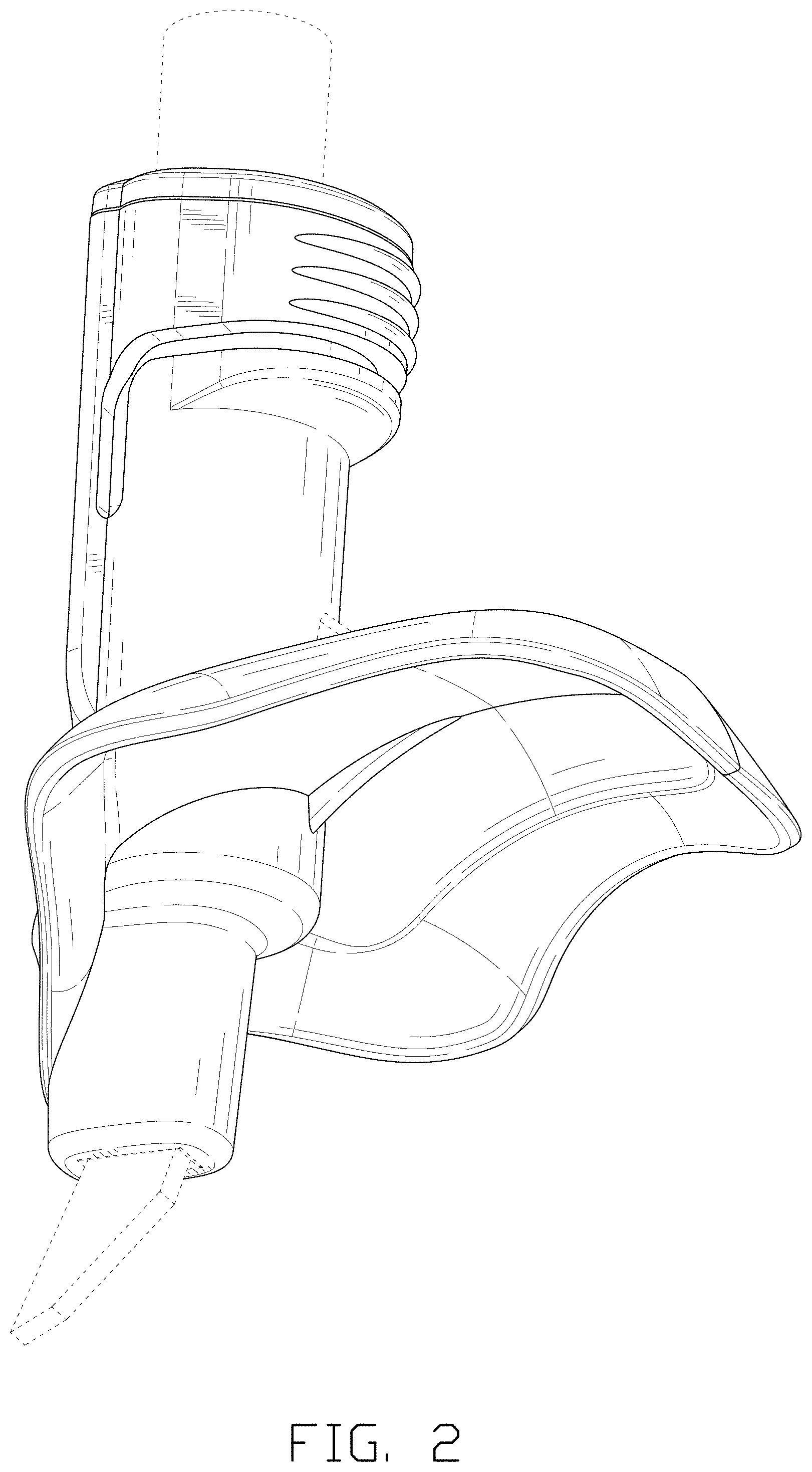 Patent USD1000563 Figure 2 – Ski pole tip