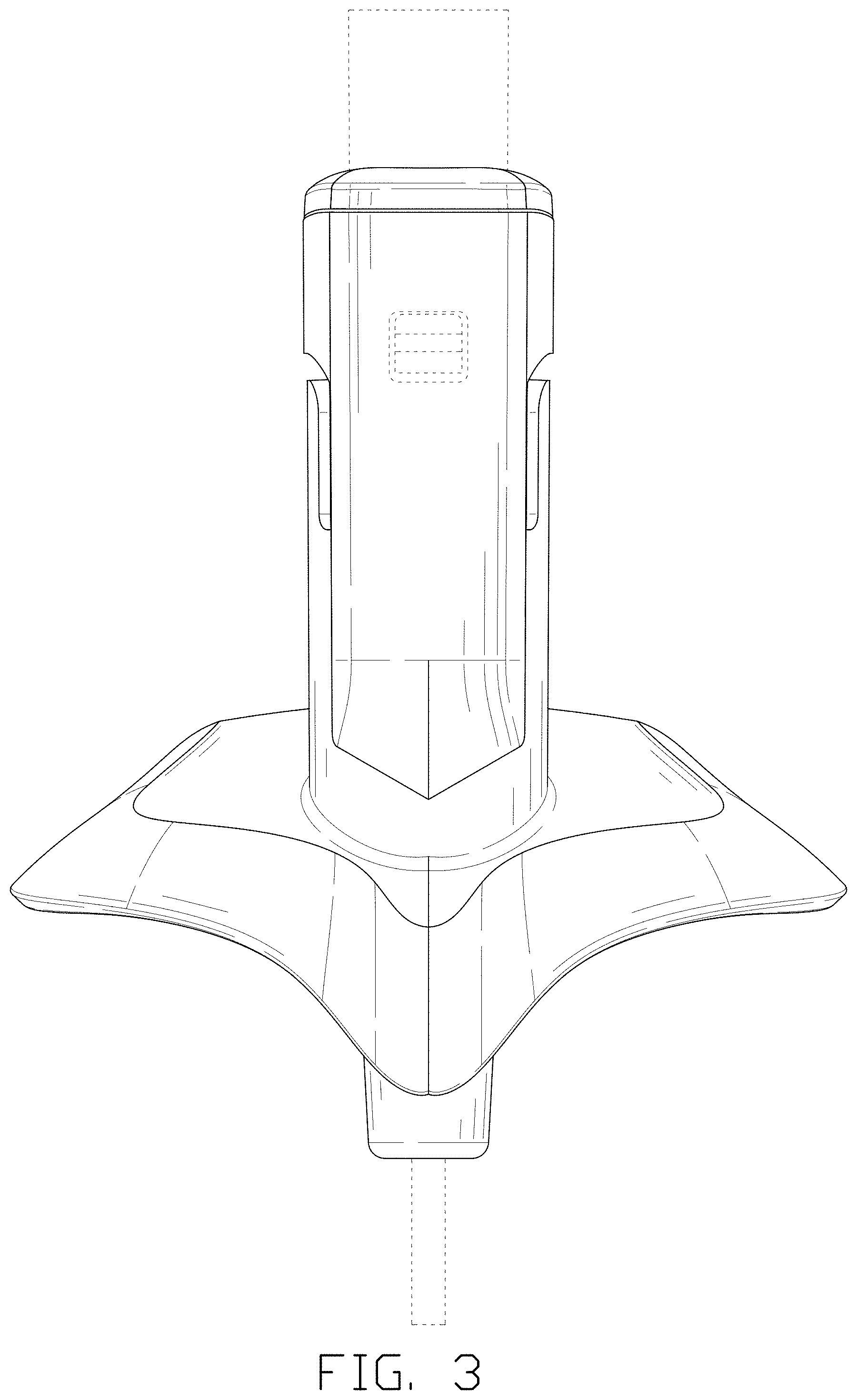 Patent USD1000563 Figure 3 – Ski pole tip