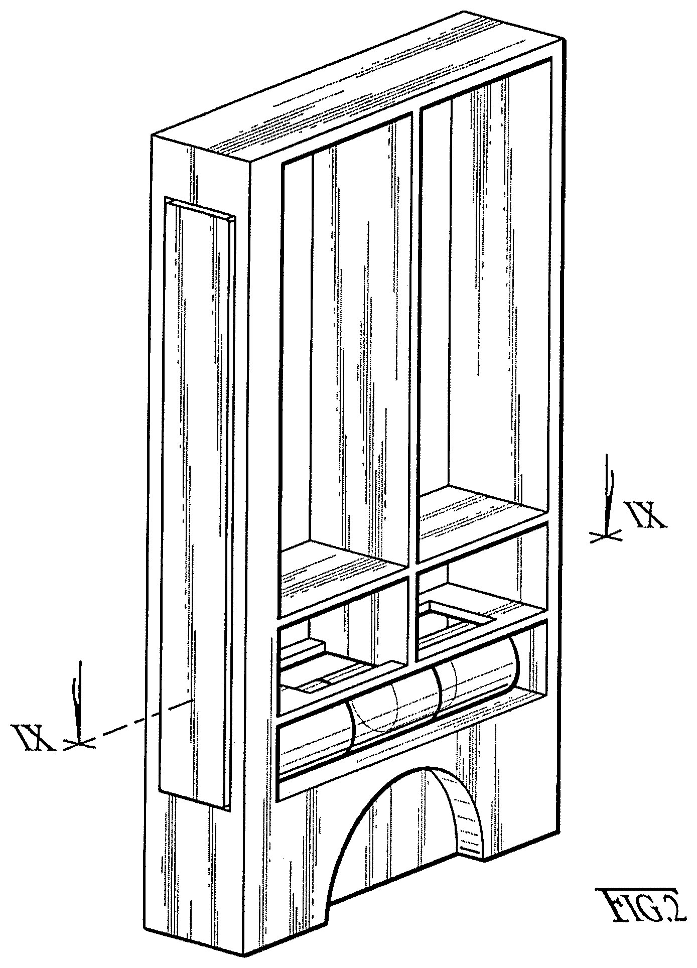 Patent USD1000564 Figure 2 – Sighting apparatus for golf