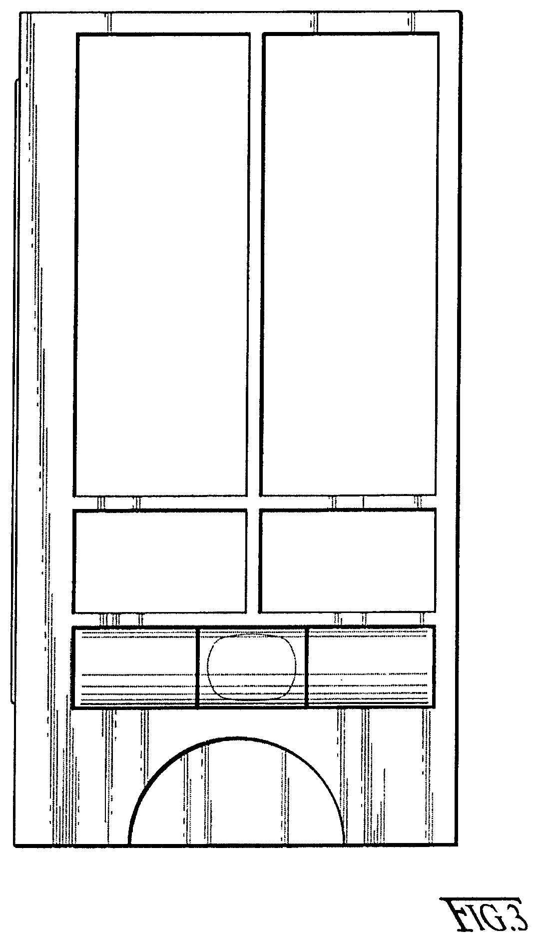 Patent USD1000564 Figure 3 – Sighting apparatus for golf