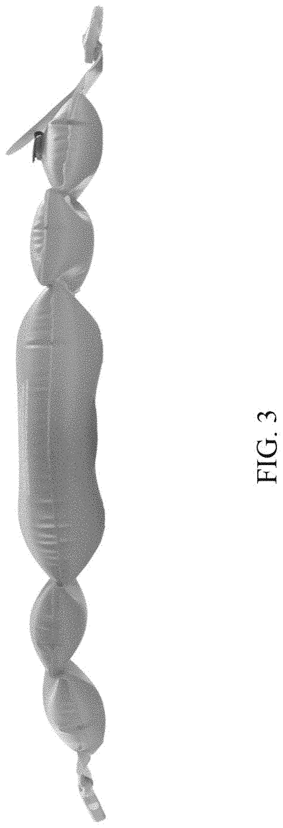 Patent USD1000566 Figure 3 – Swimming float