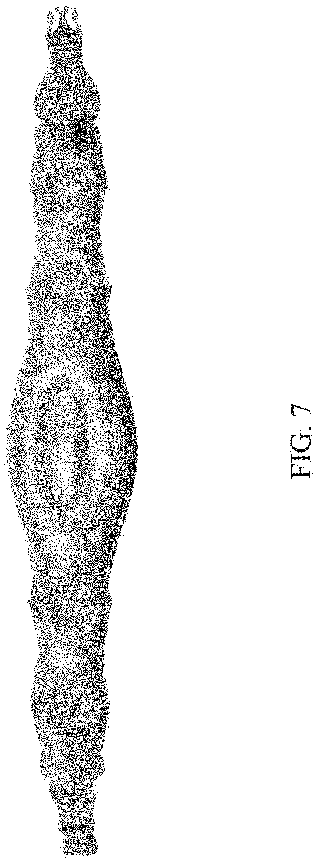 Patent USD1000566 Figure 7 – Swimming float