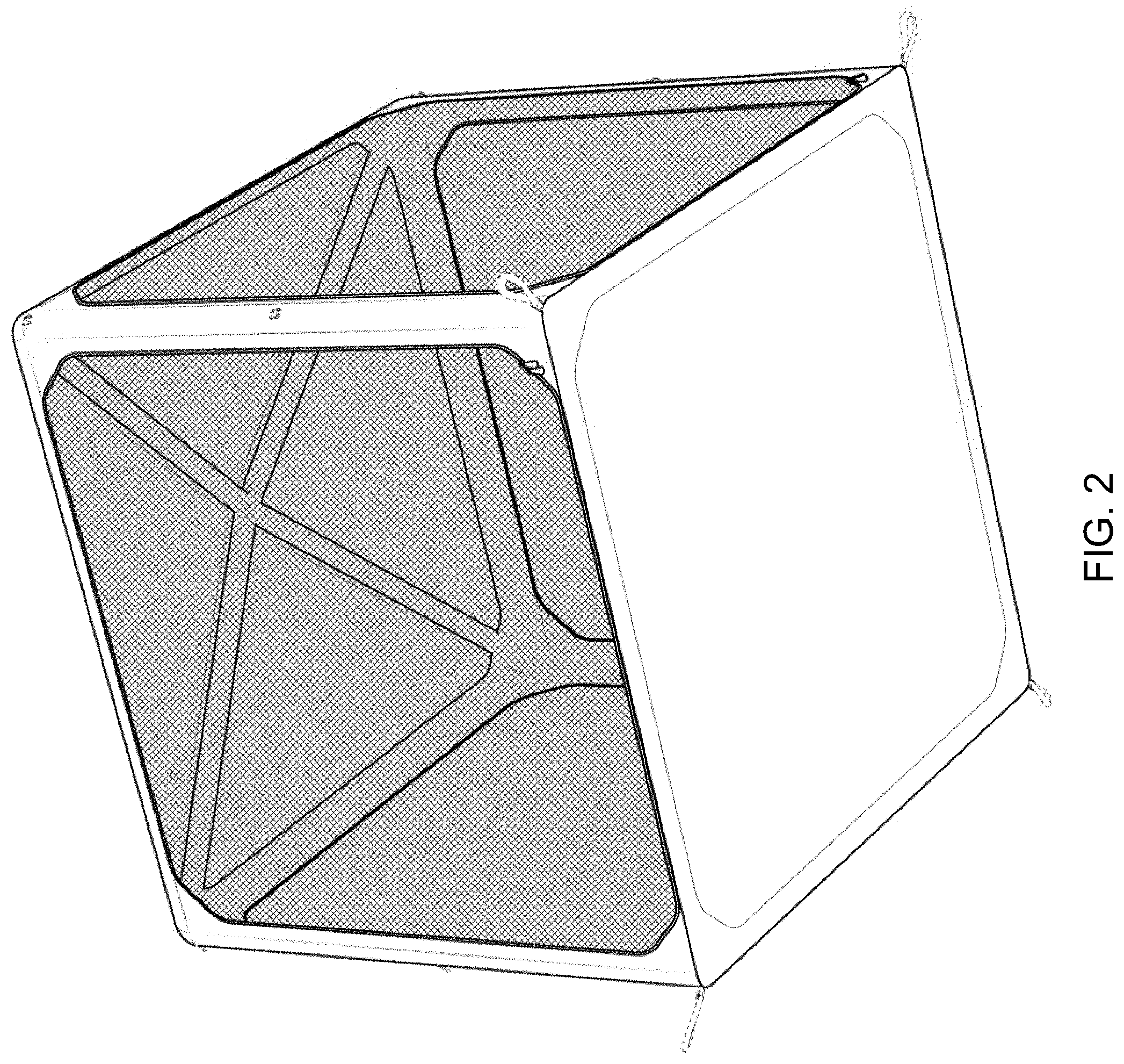 Patent USD1000569 Figure 2 – Tent