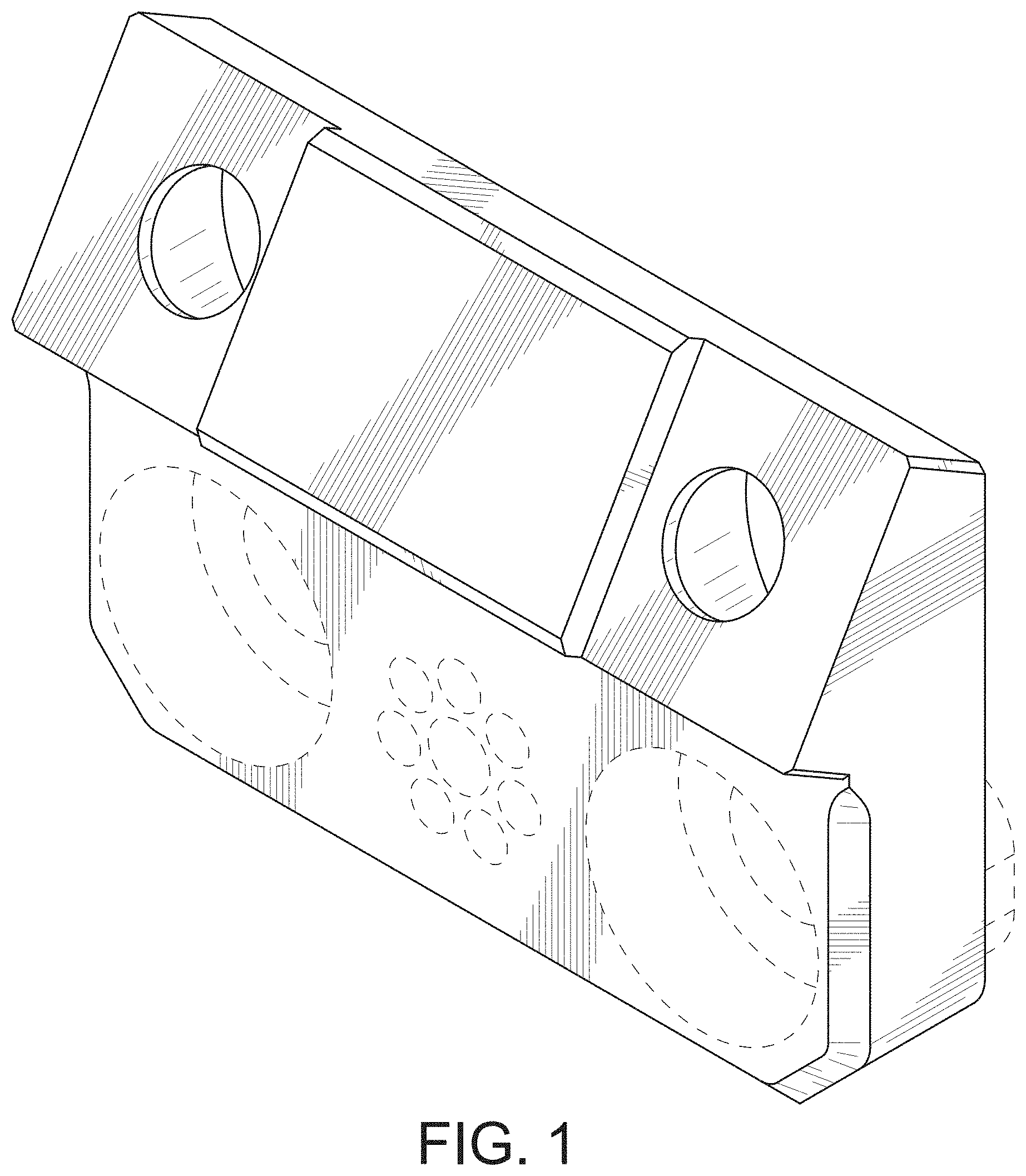 Patent USD1000570 Figure 1 – Side flashlight mount