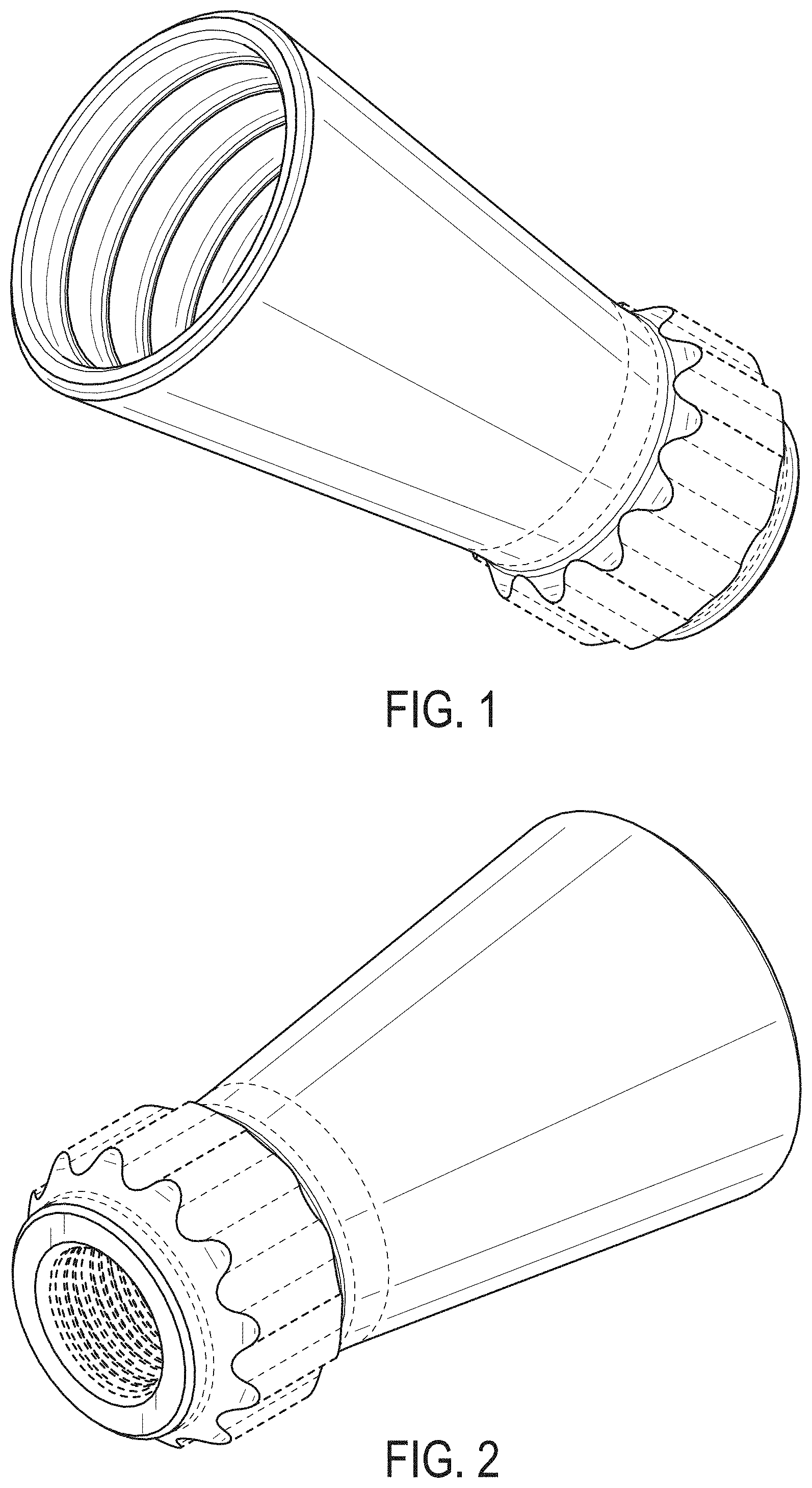 Patent USD1000571 Figure 1 – Muzzle brake