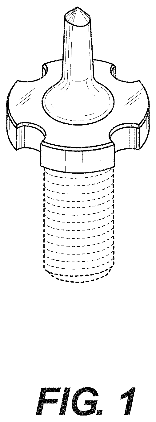 Patent USD1000575 Figure 1 – Front sight