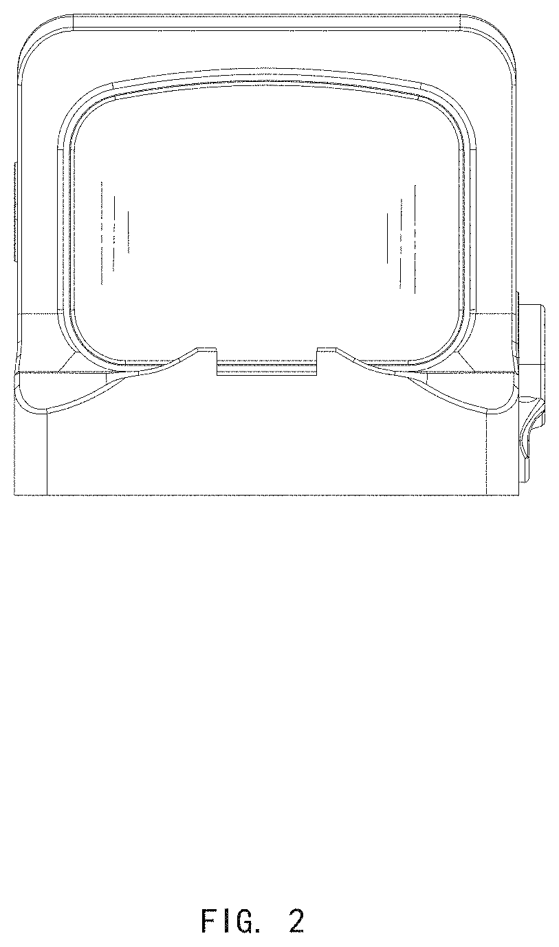 Patent USD1000576 Figure 2 – Closed type sight