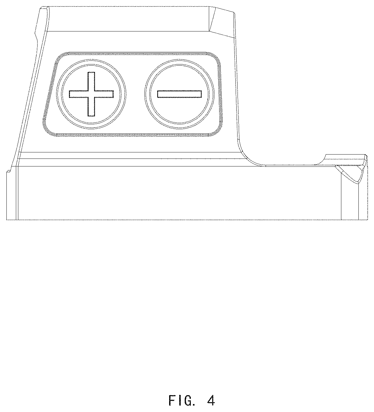 Patent USD1000576 Figure 4 – Closed type sight