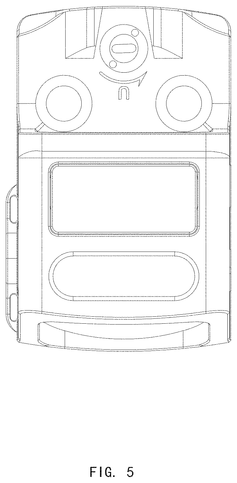 Patent USD1000576 Figure 5 – Closed type sight