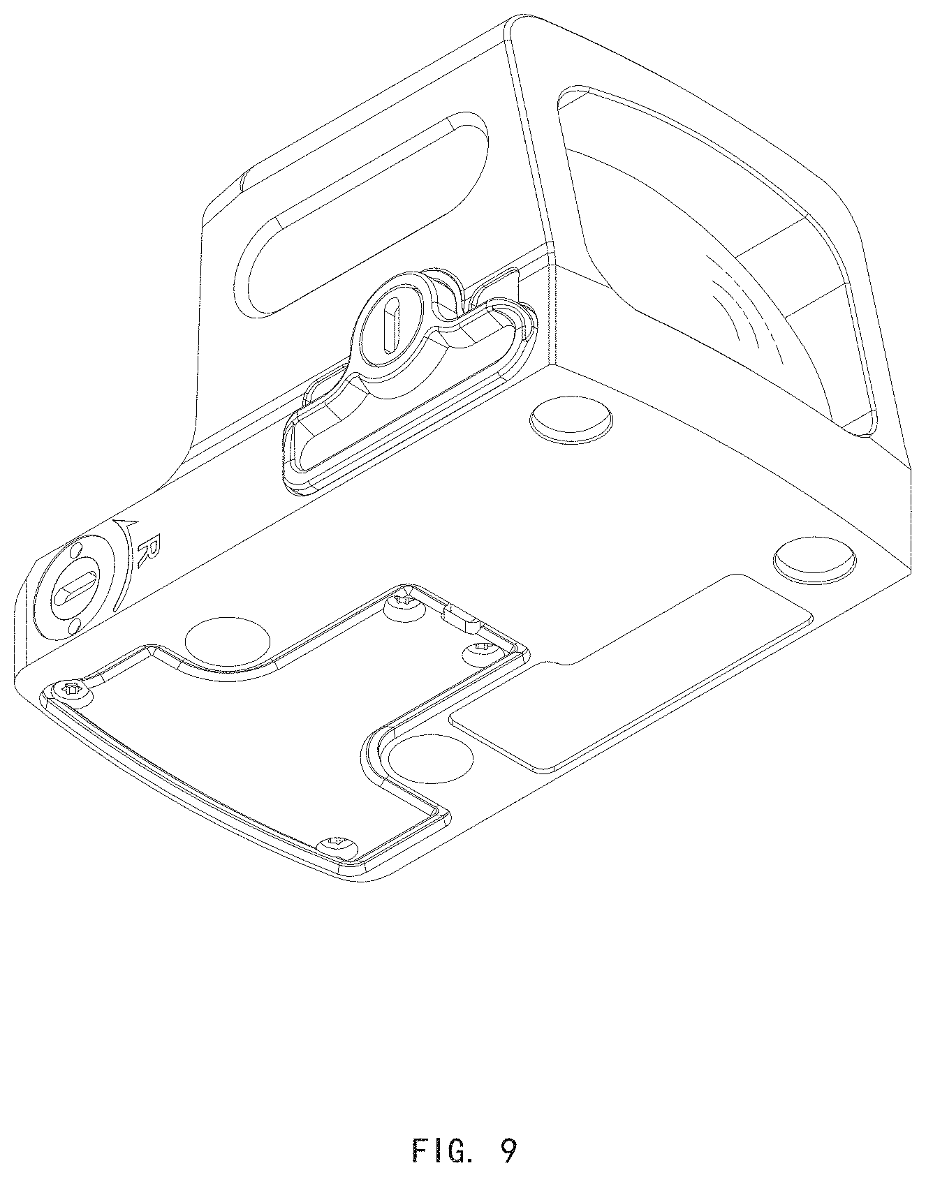 Patent USD1000576 Figure 9 – Closed type sight