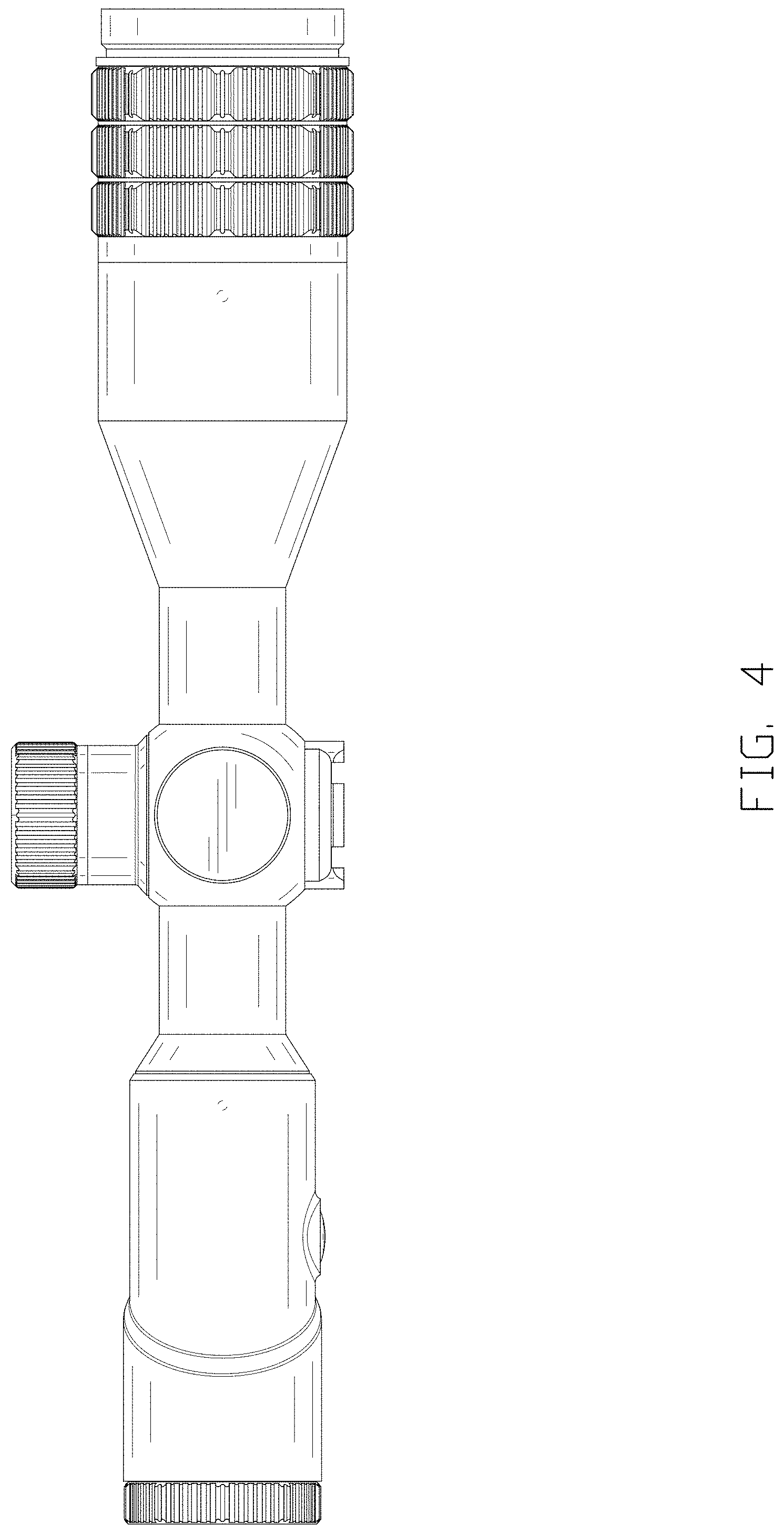 Patent USD1000577 Figure 4 – Optical sight for day and night use