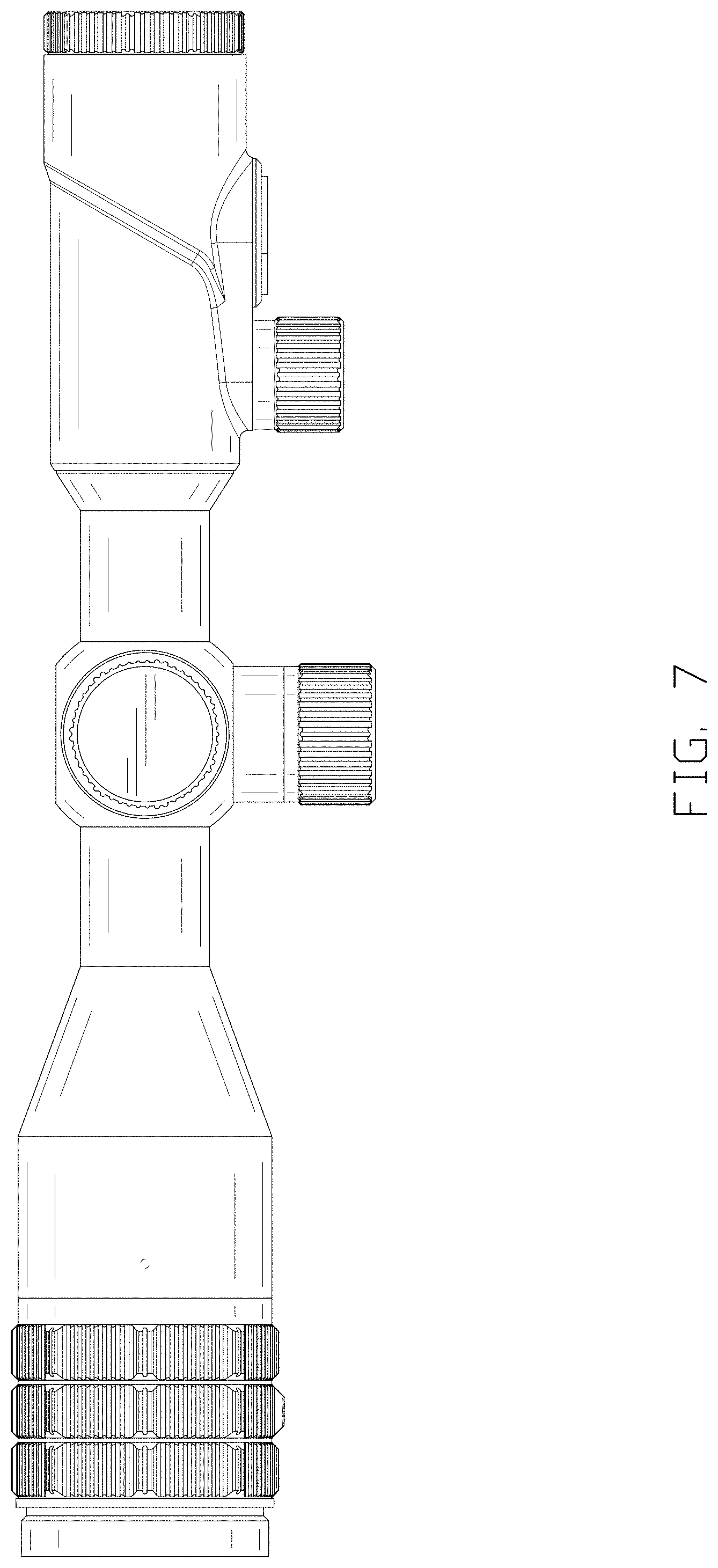 Patent USD1000577 Figure 7 – Optical sight for day and night use