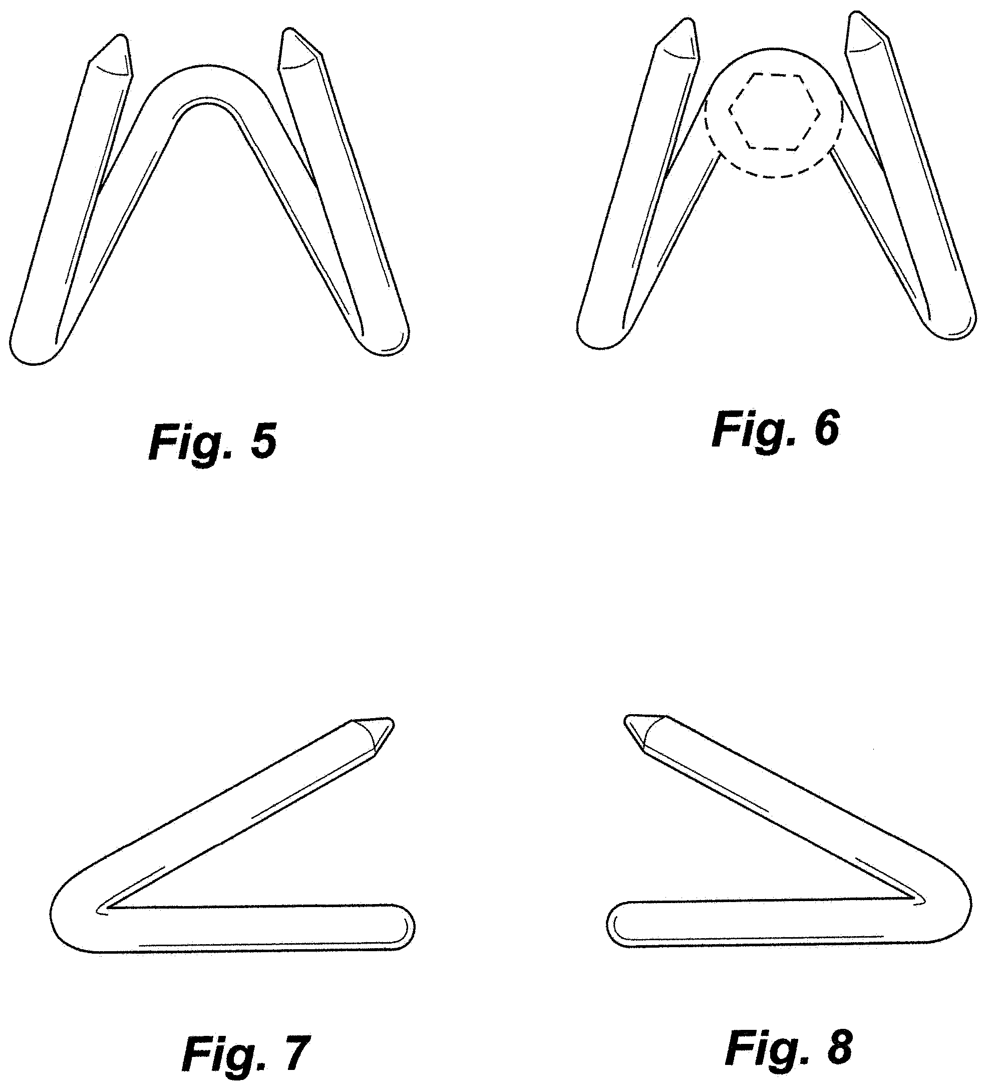 Patent USD1000582 Figure 2 – Fish skinning hook