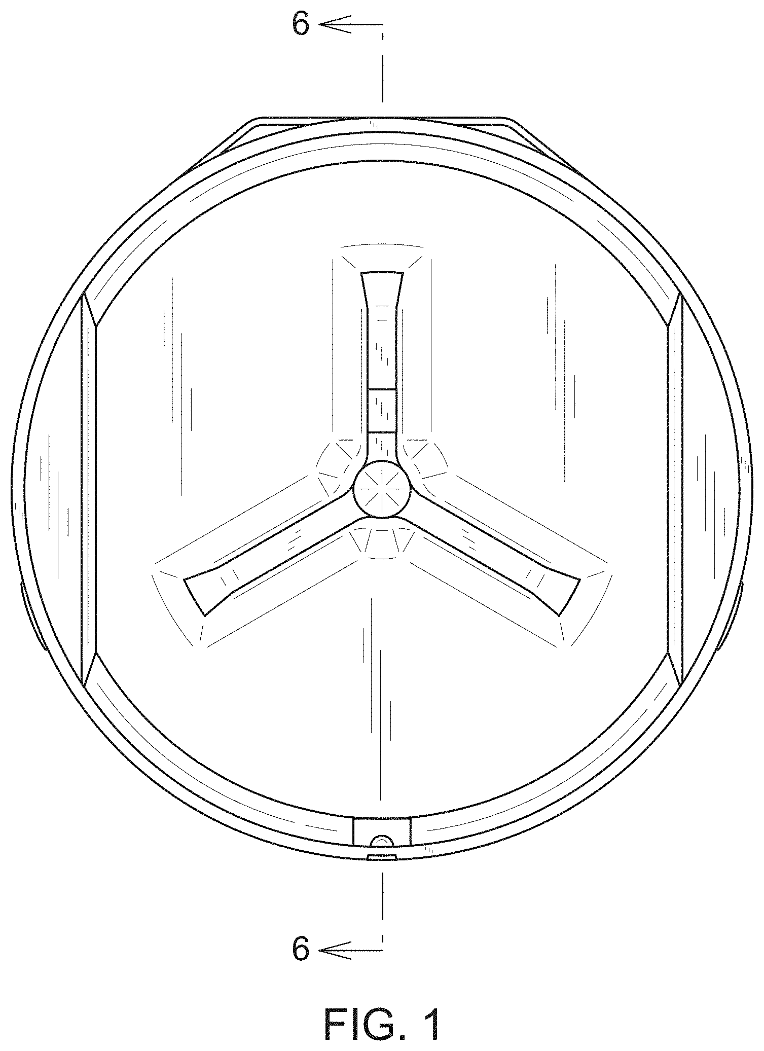 Patent USD1000585 Figure 1 – Protective cap for sprinkler head