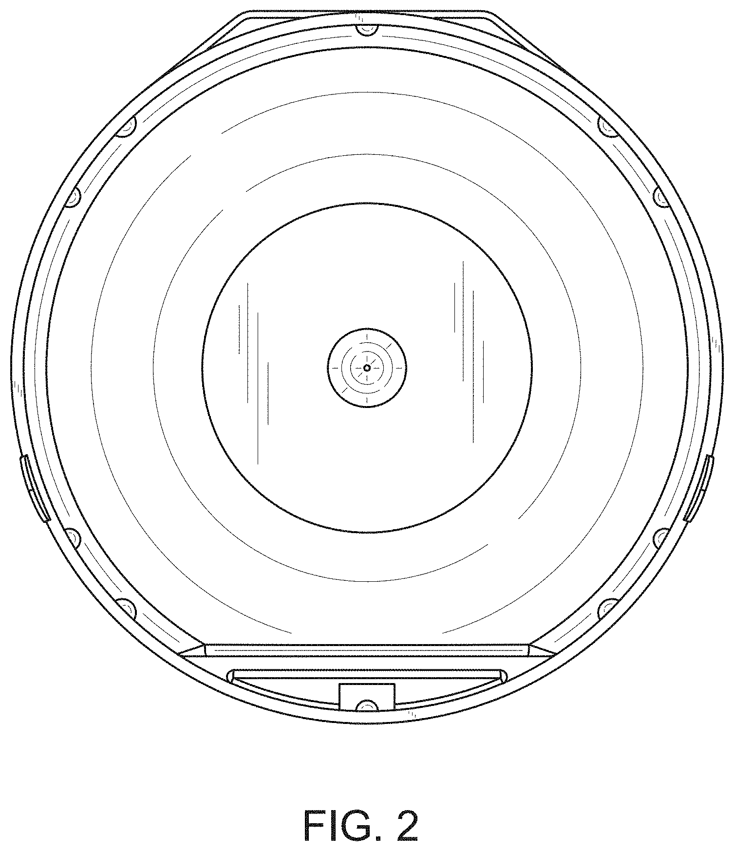 Patent USD1000585 Figure 2 – Protective cap for sprinkler head