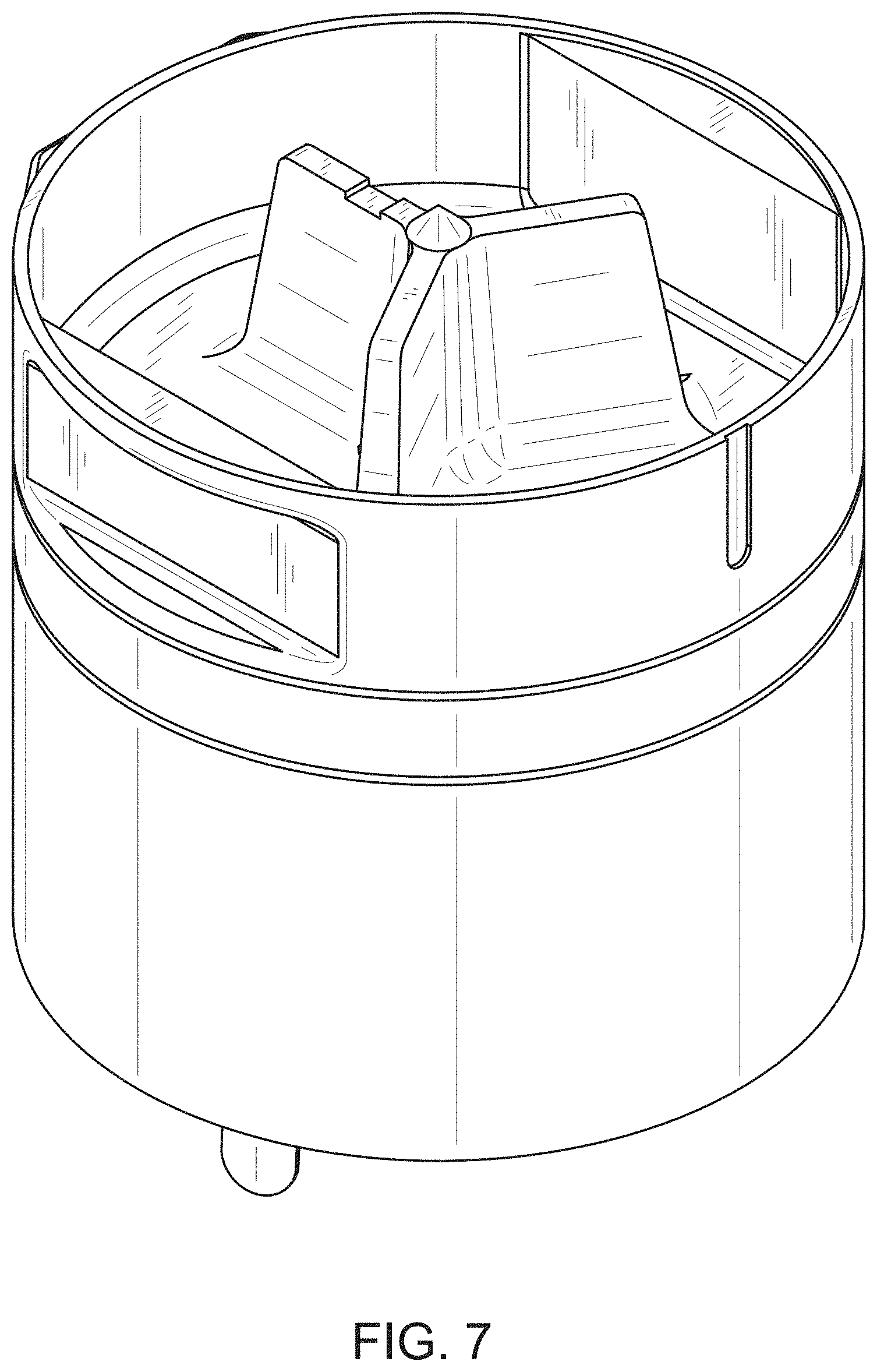 Patent USD1000585 Figure 7 – Protective cap for sprinkler head