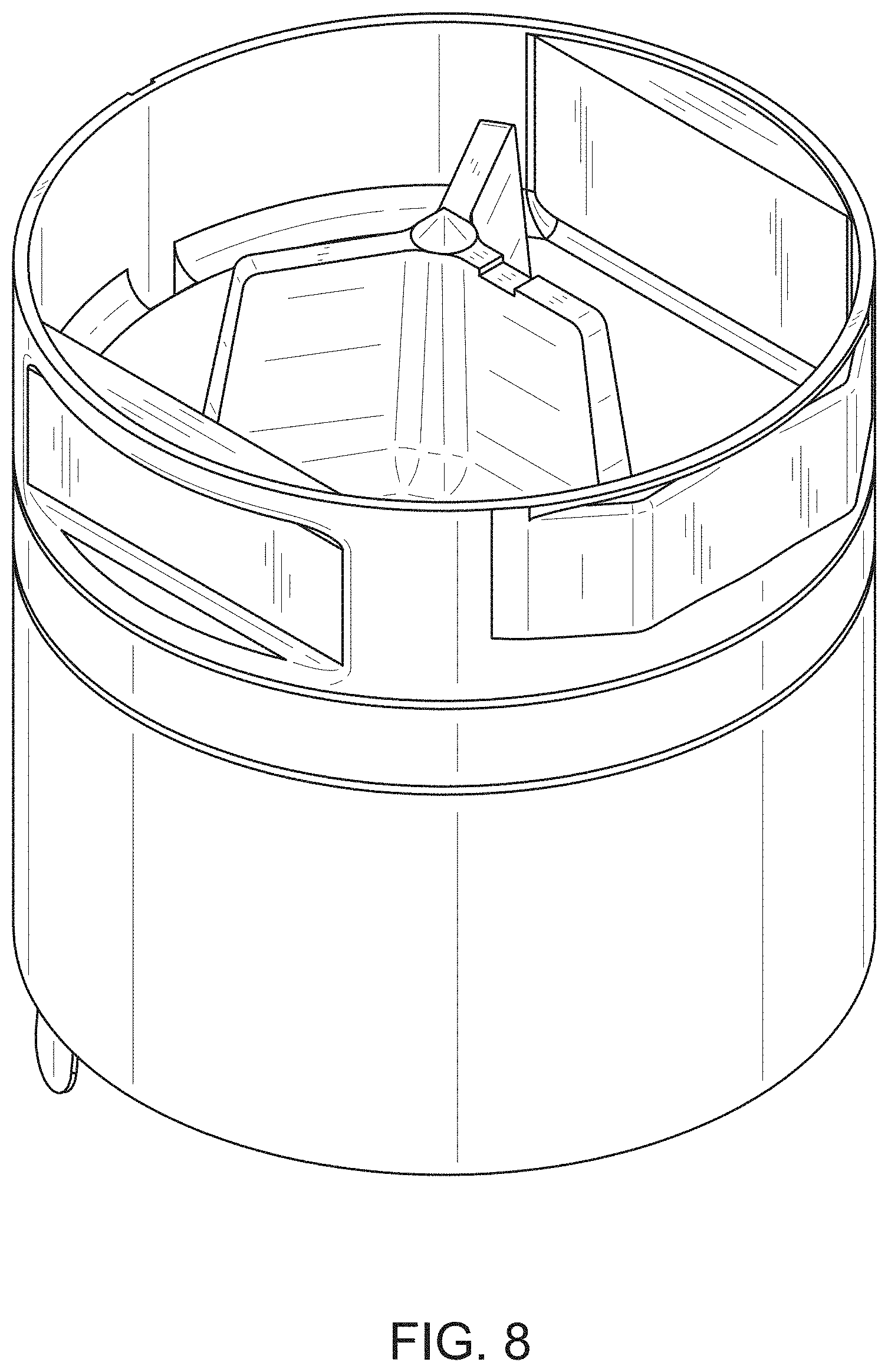 Patent USD1000585 Figure 8 – Protective cap for sprinkler head