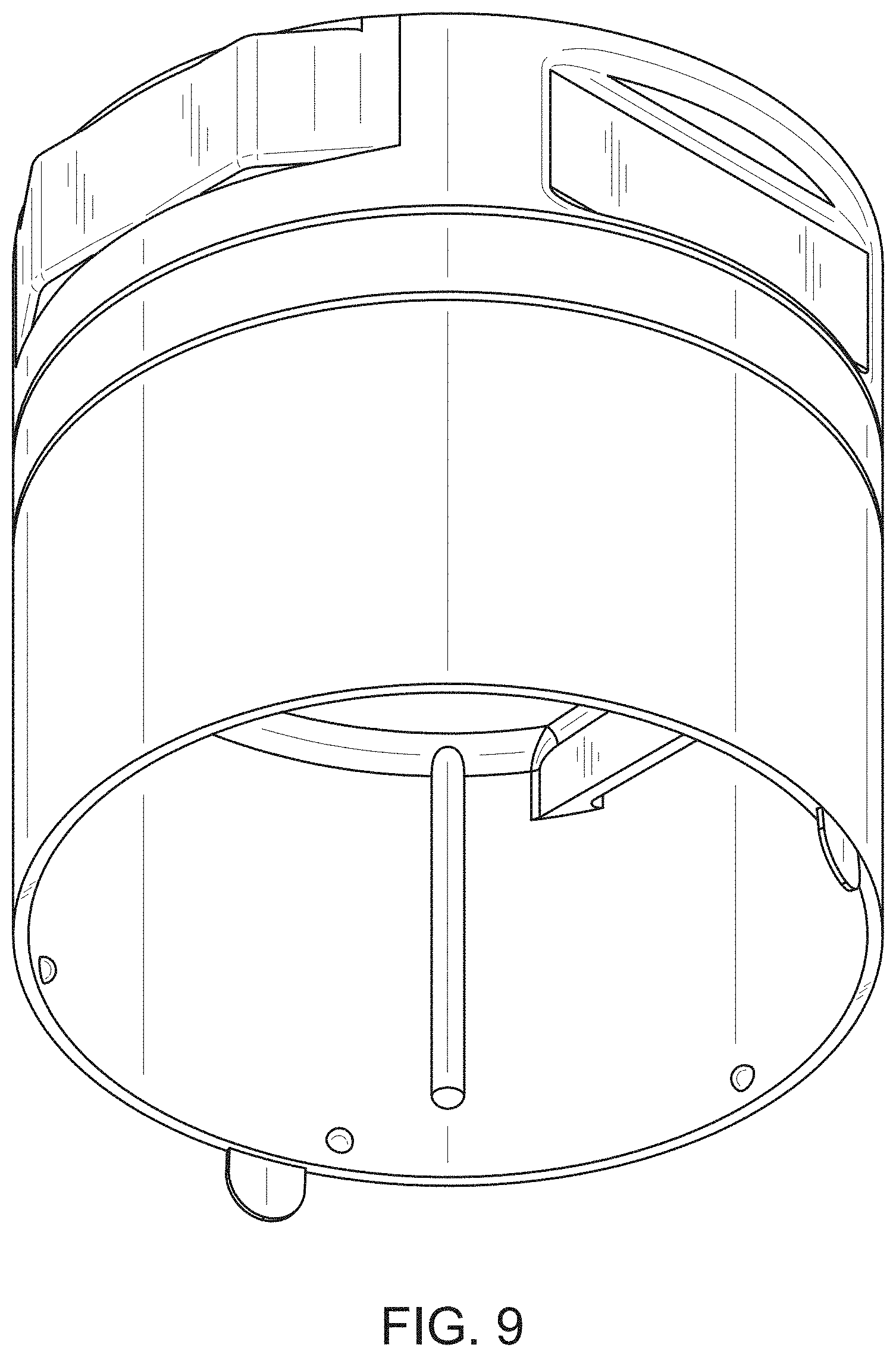 Patent USD1000585 Figure 9 – Protective cap for sprinkler head