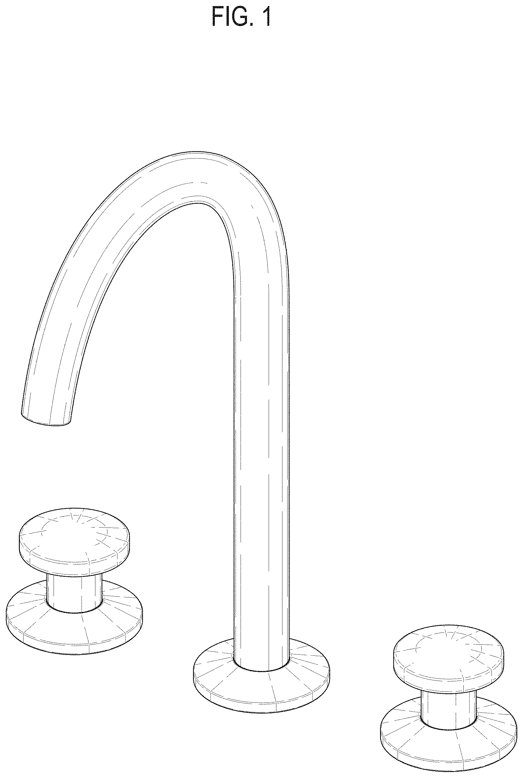 Patent USD1000588 — Faucet — Figure 1