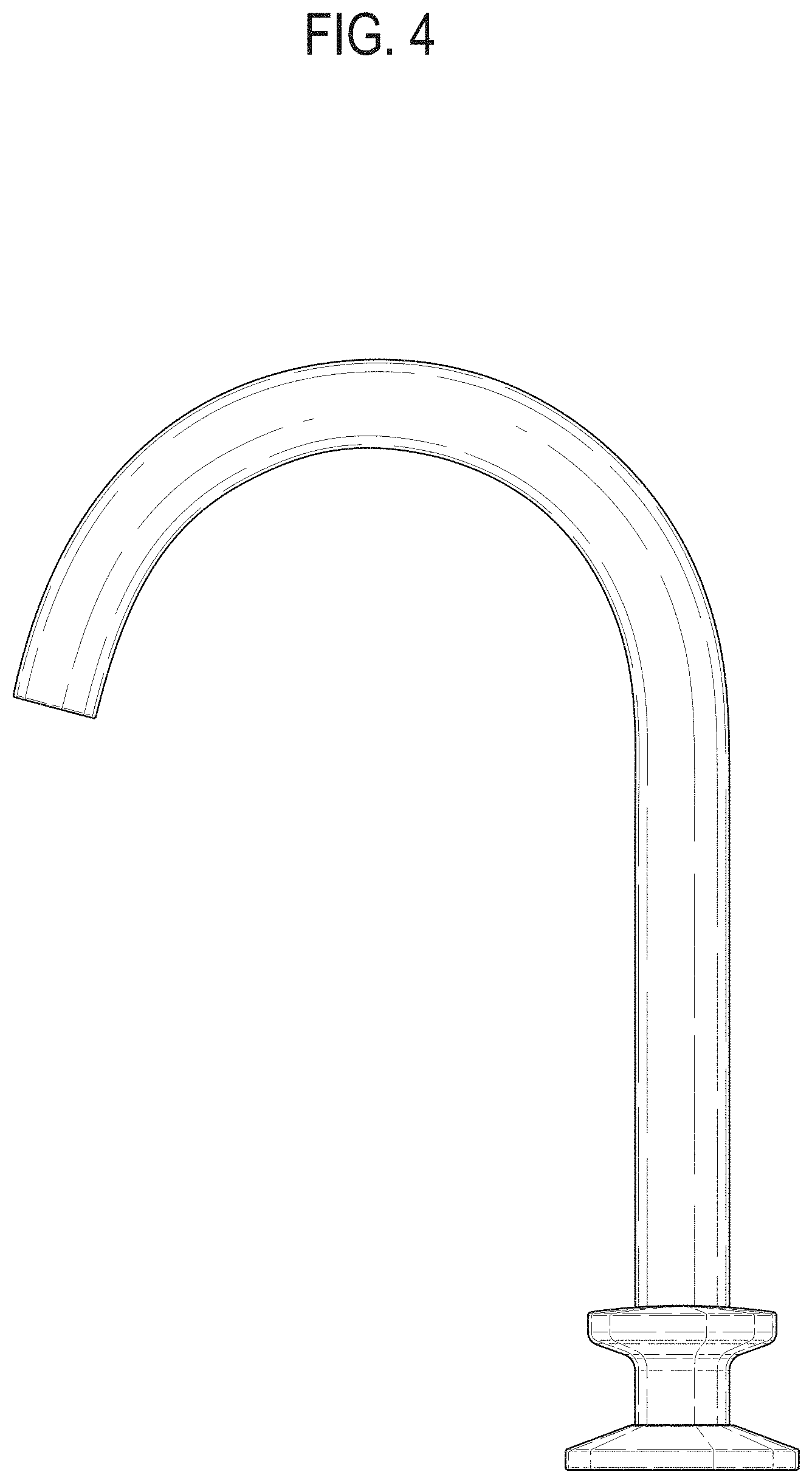 Patent USD1000588 Figure 4 – Faucet