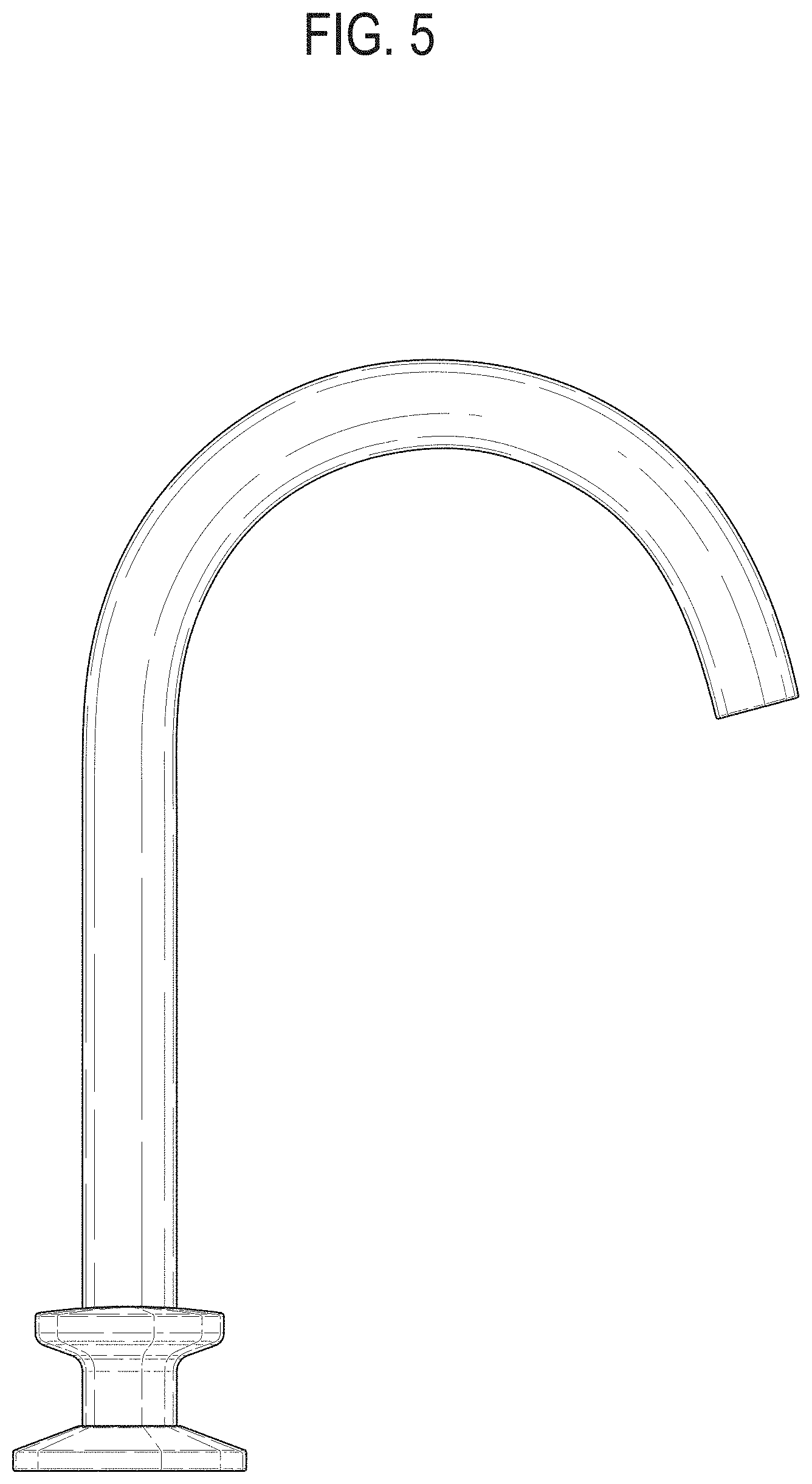 Patent USD1000588 Figure 5 – Faucet