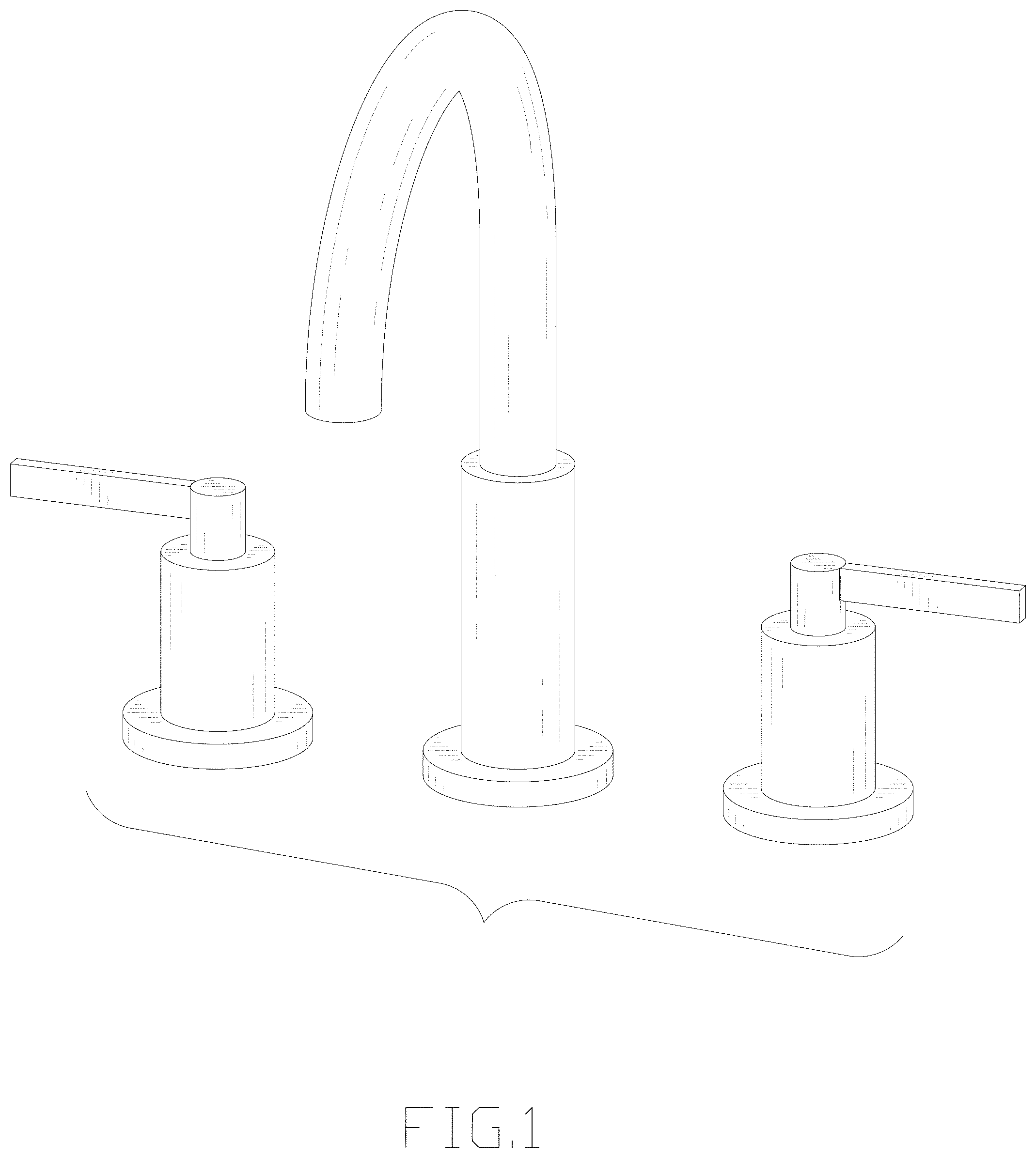 Patent USD1000589 — Faucet — Figure 1