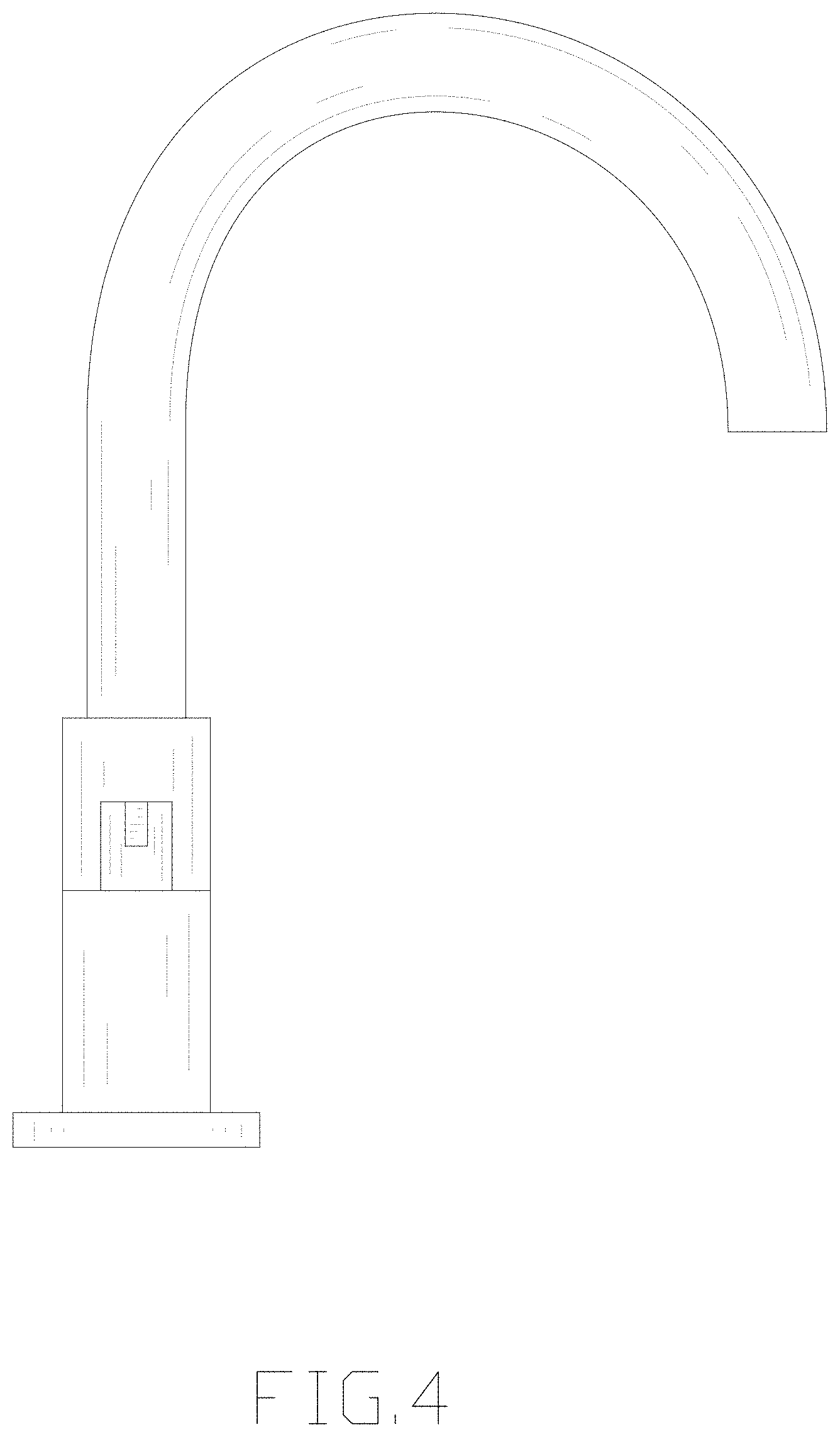 Patent USD1000589 Figure 4 – Faucet