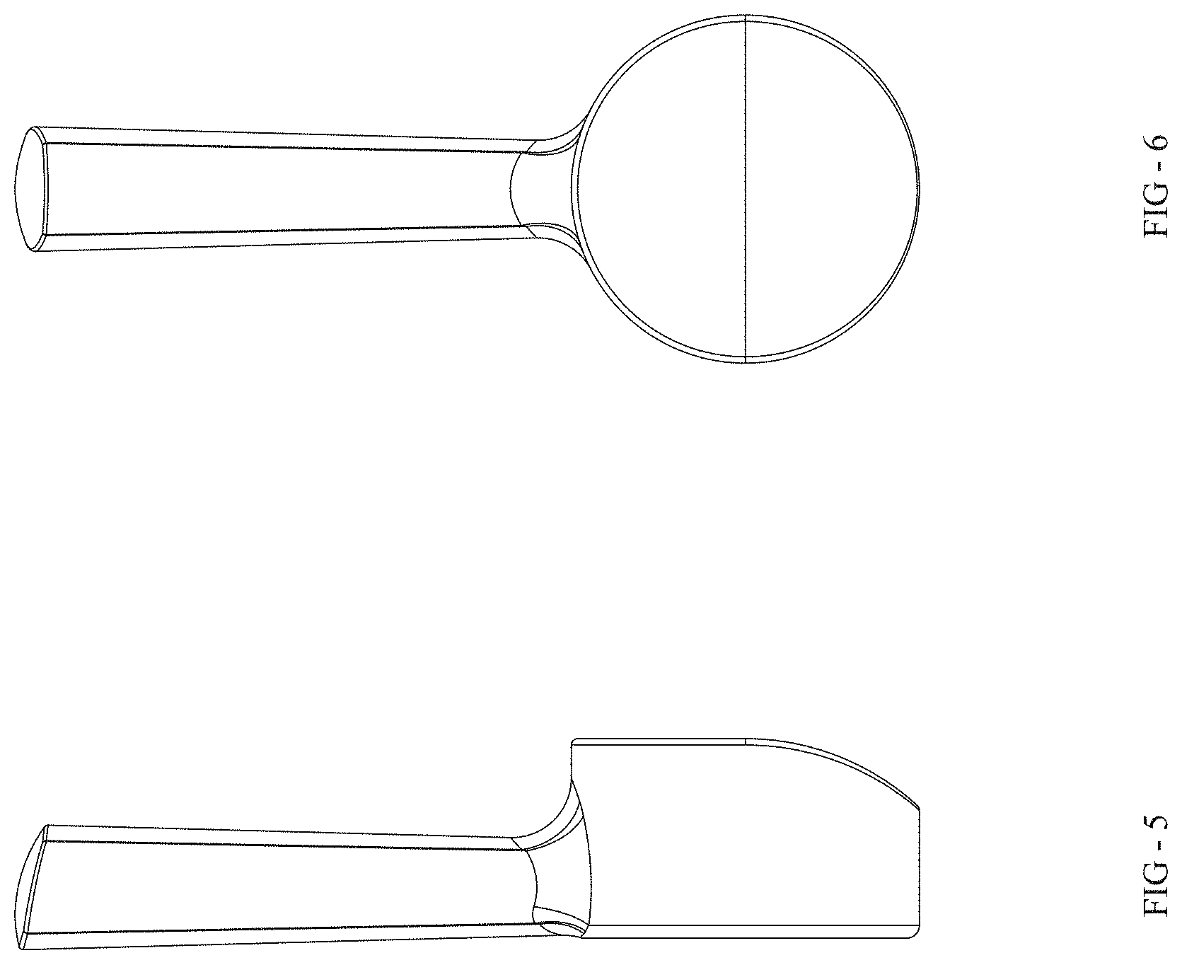 Patent USD1000592 Figure 3 – Faucet handle