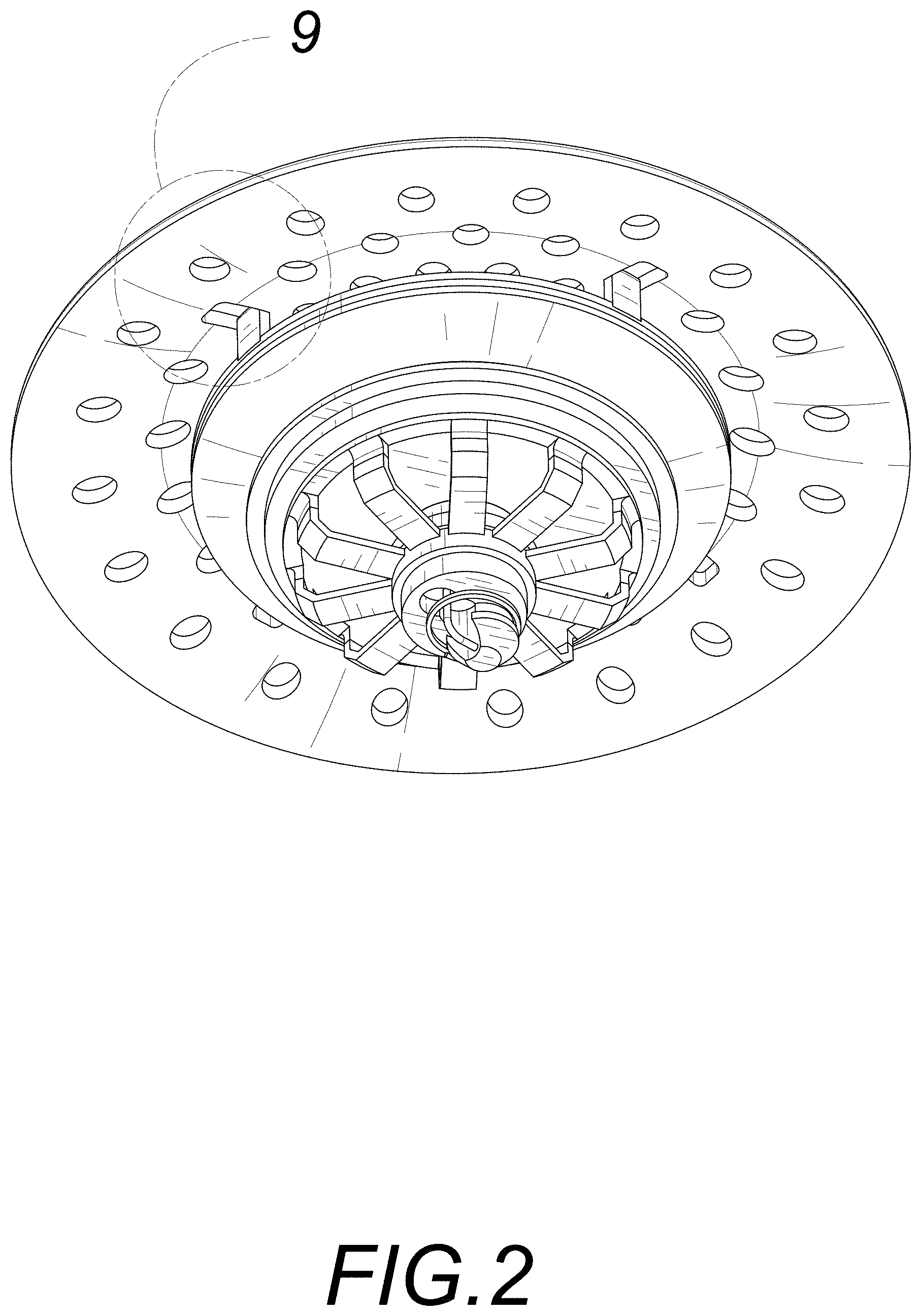 Patent USD1000593 Figure 2 – Bathtub drain plug