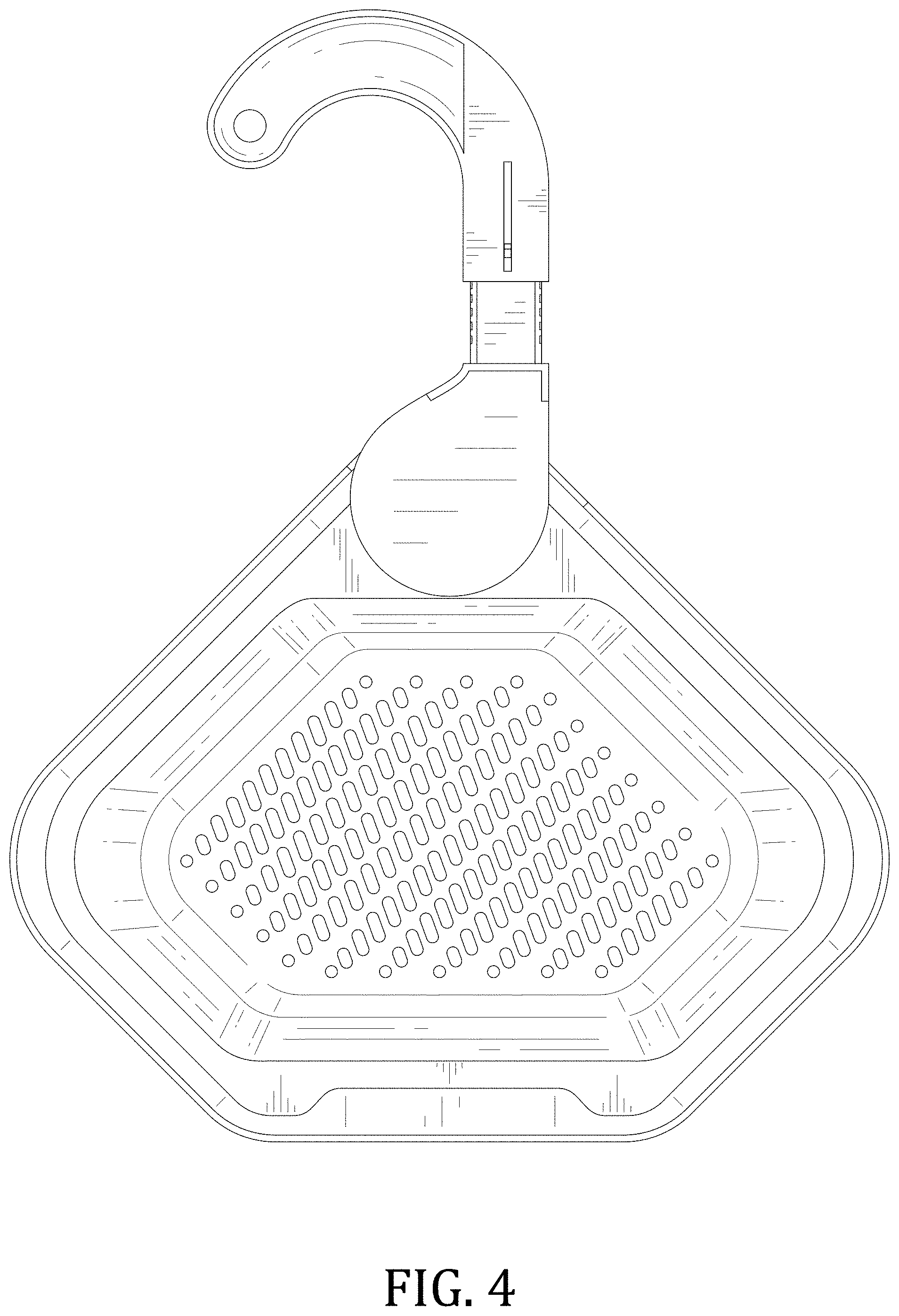 Patent USD1000594 Figure 4 – Sink strainer