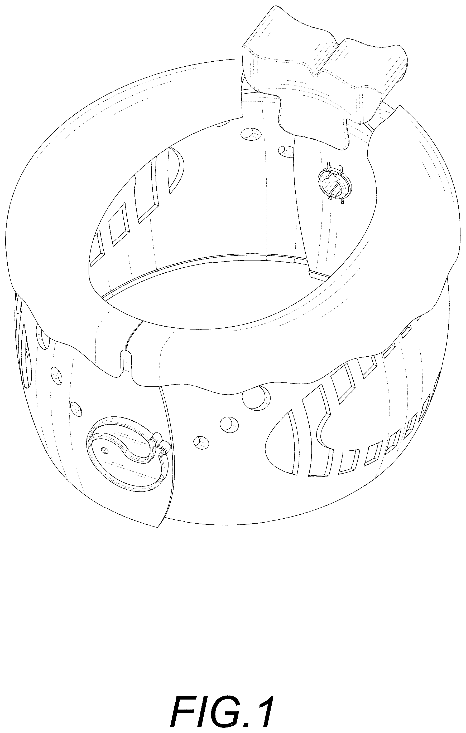 Patent USD1000595 — Children's toilet — Figure 1