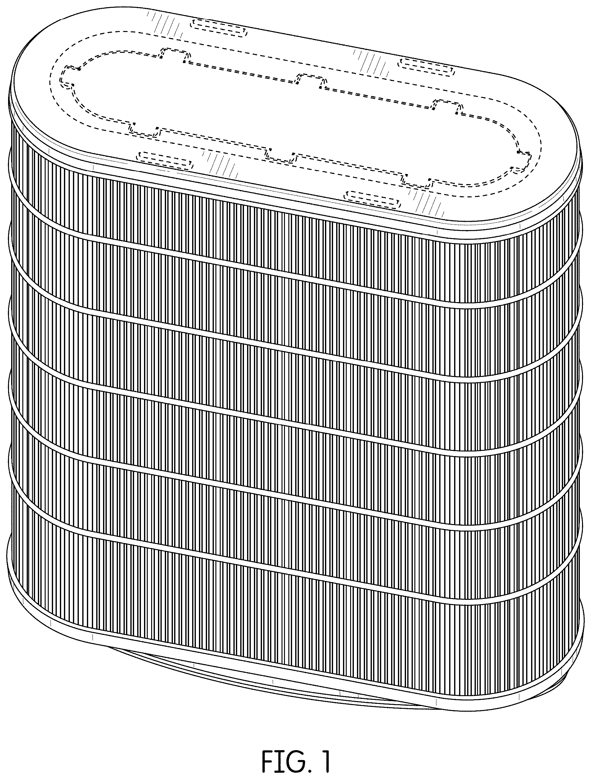 Patent USD1000600 Figure 1 – Filter element