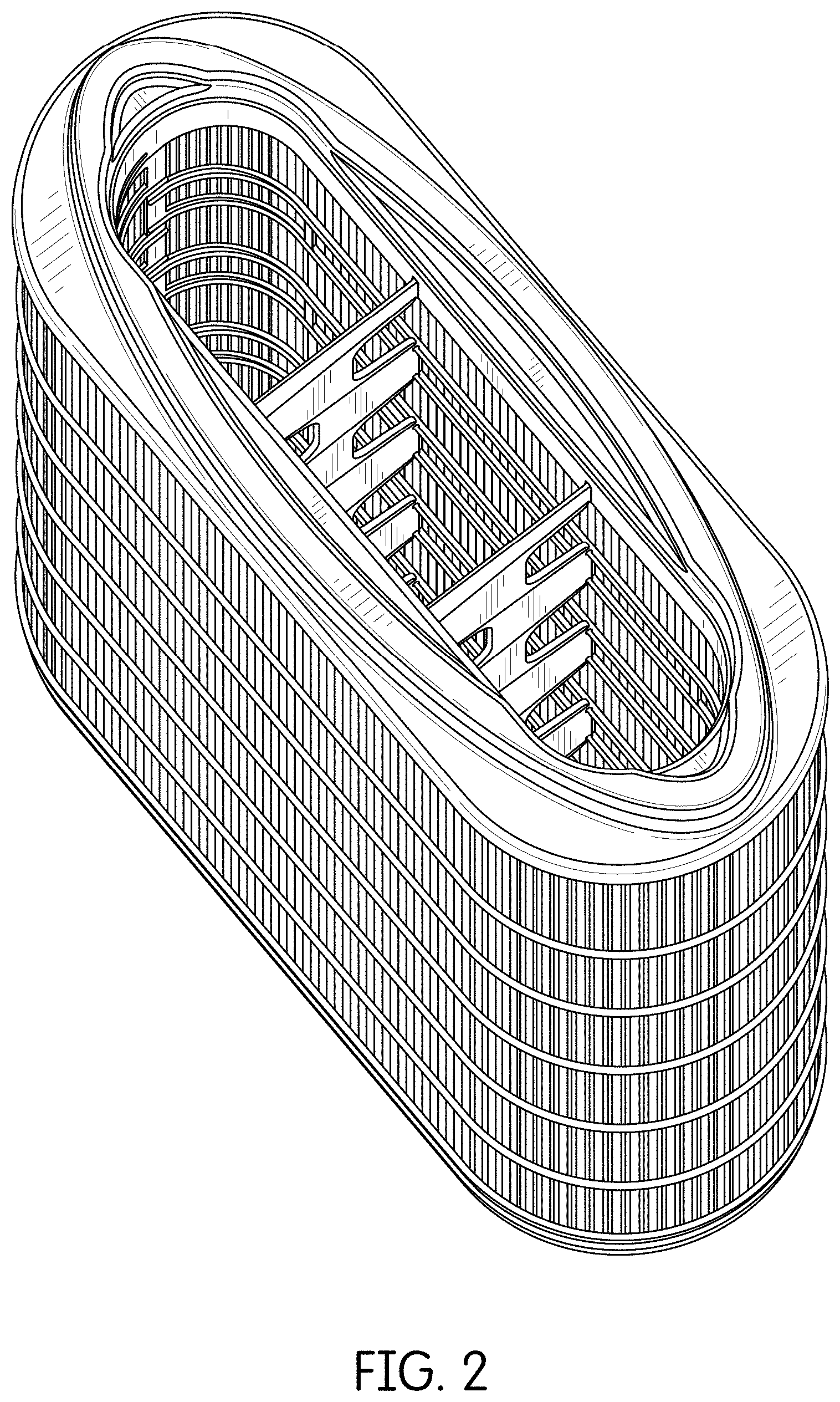 Patent USD1000600 Figure 2 – Filter element
