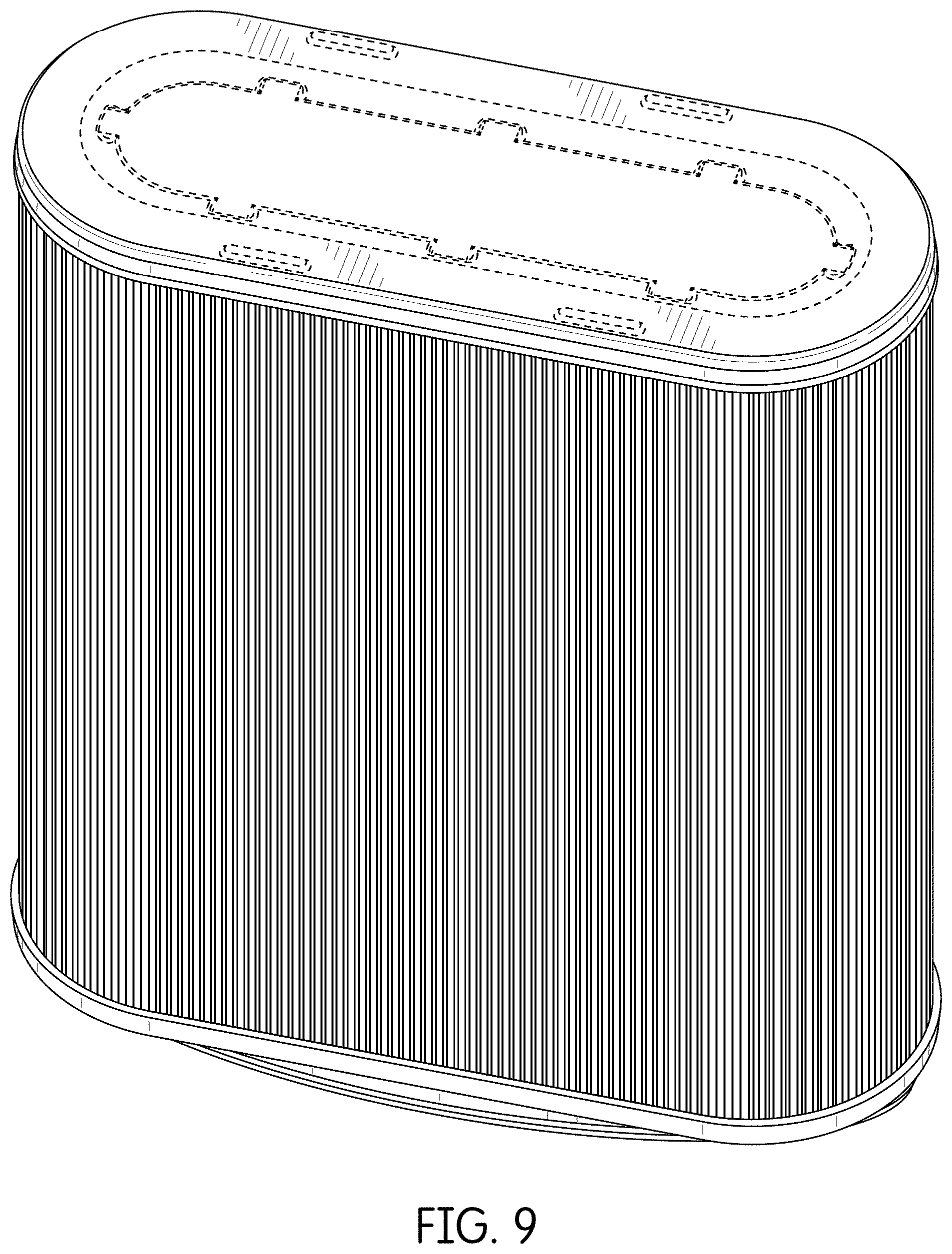 Patent USD1000600 Figure 8 – Filter element