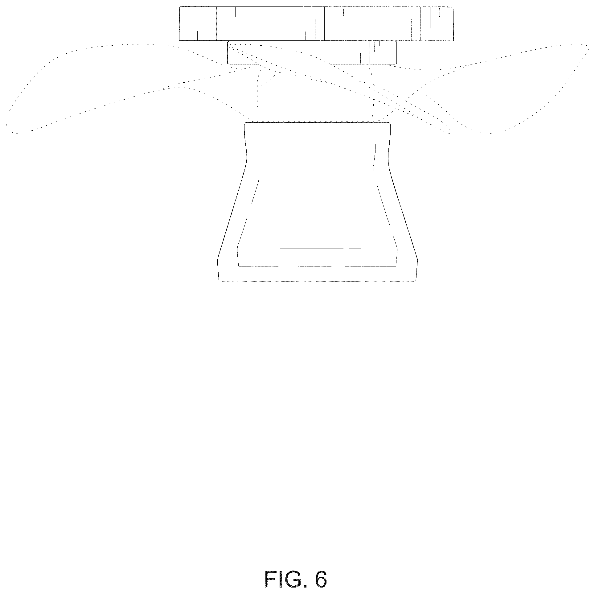 Patent USD1000601 Figure 6 – Ceiling fan with light