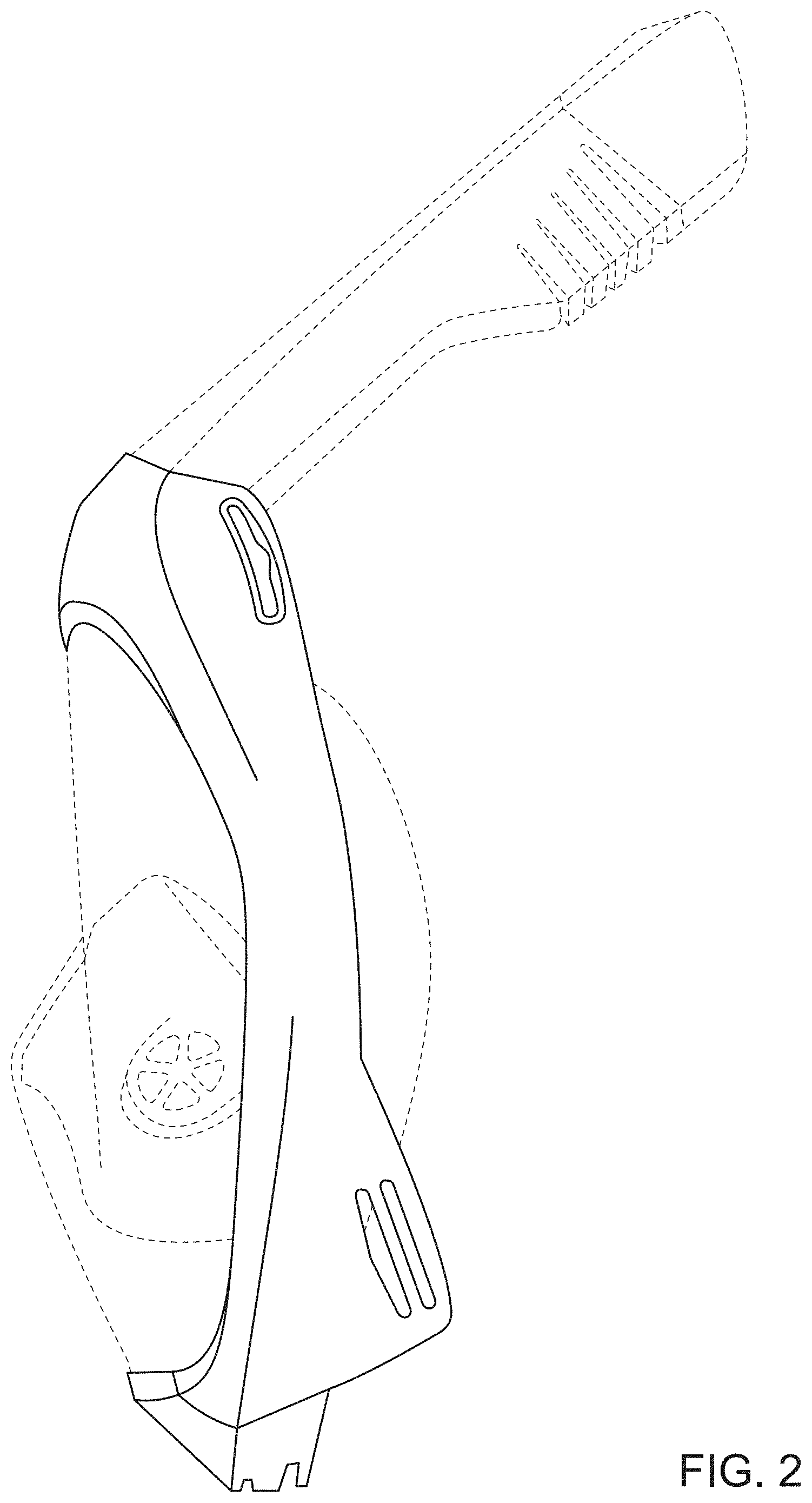 Patent USD1000604 Figure 2 – Snorkel mask