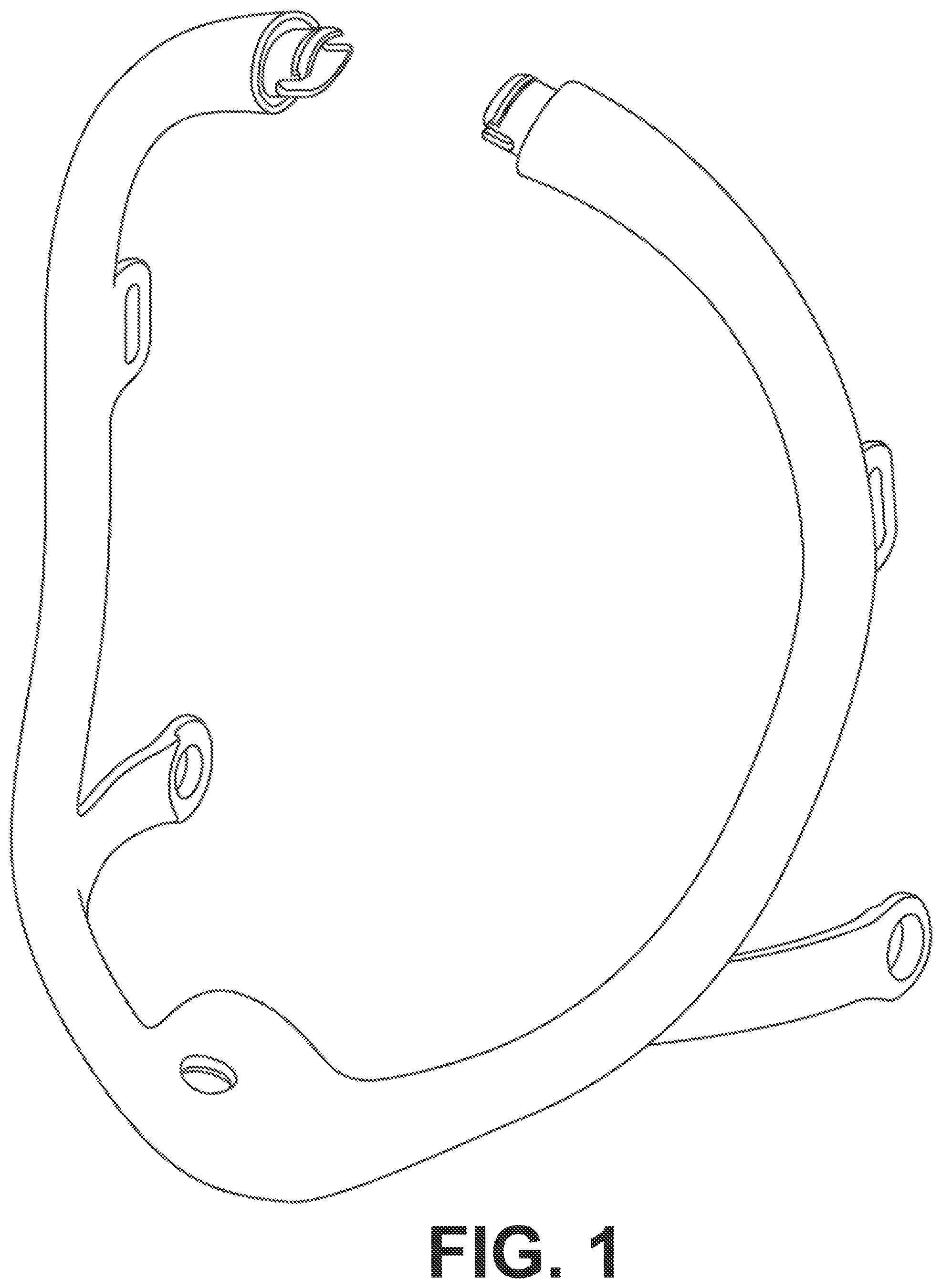 Patent USD1000605 Figure 1 – Frame for a medical device