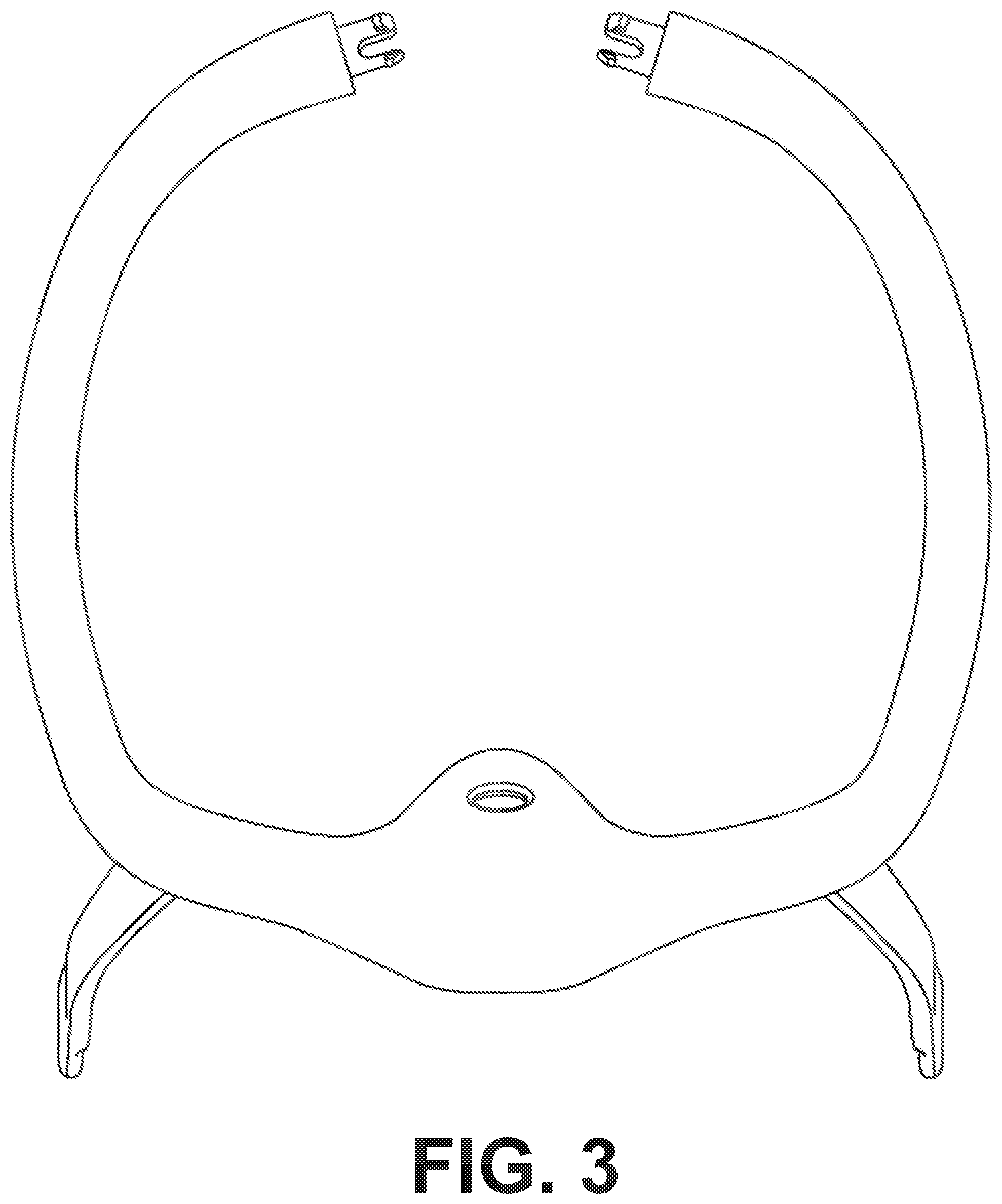 Patent USD1000605 Figure 3 – Frame for a medical device