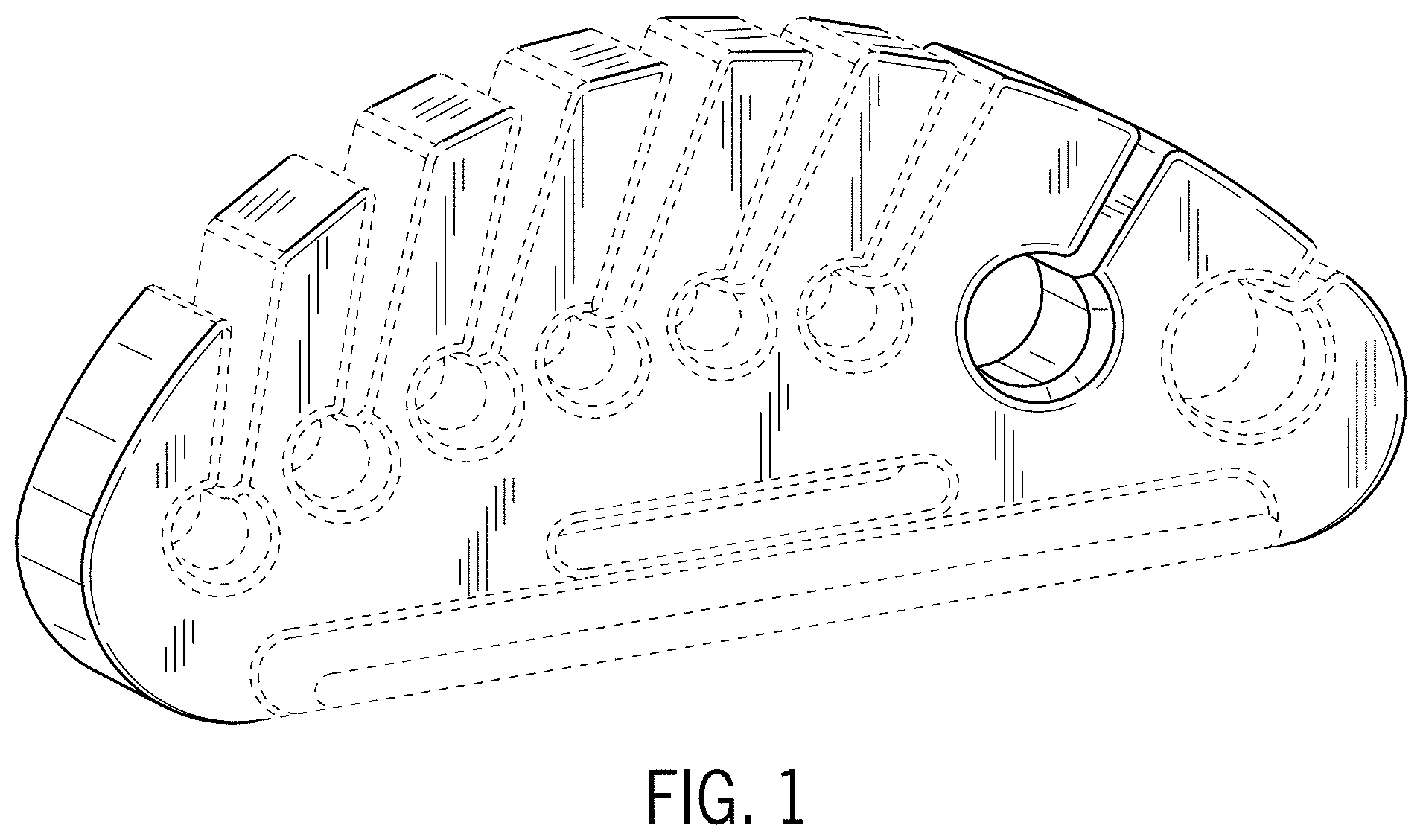Patent USD1000610 — Tube device — Figure 1
