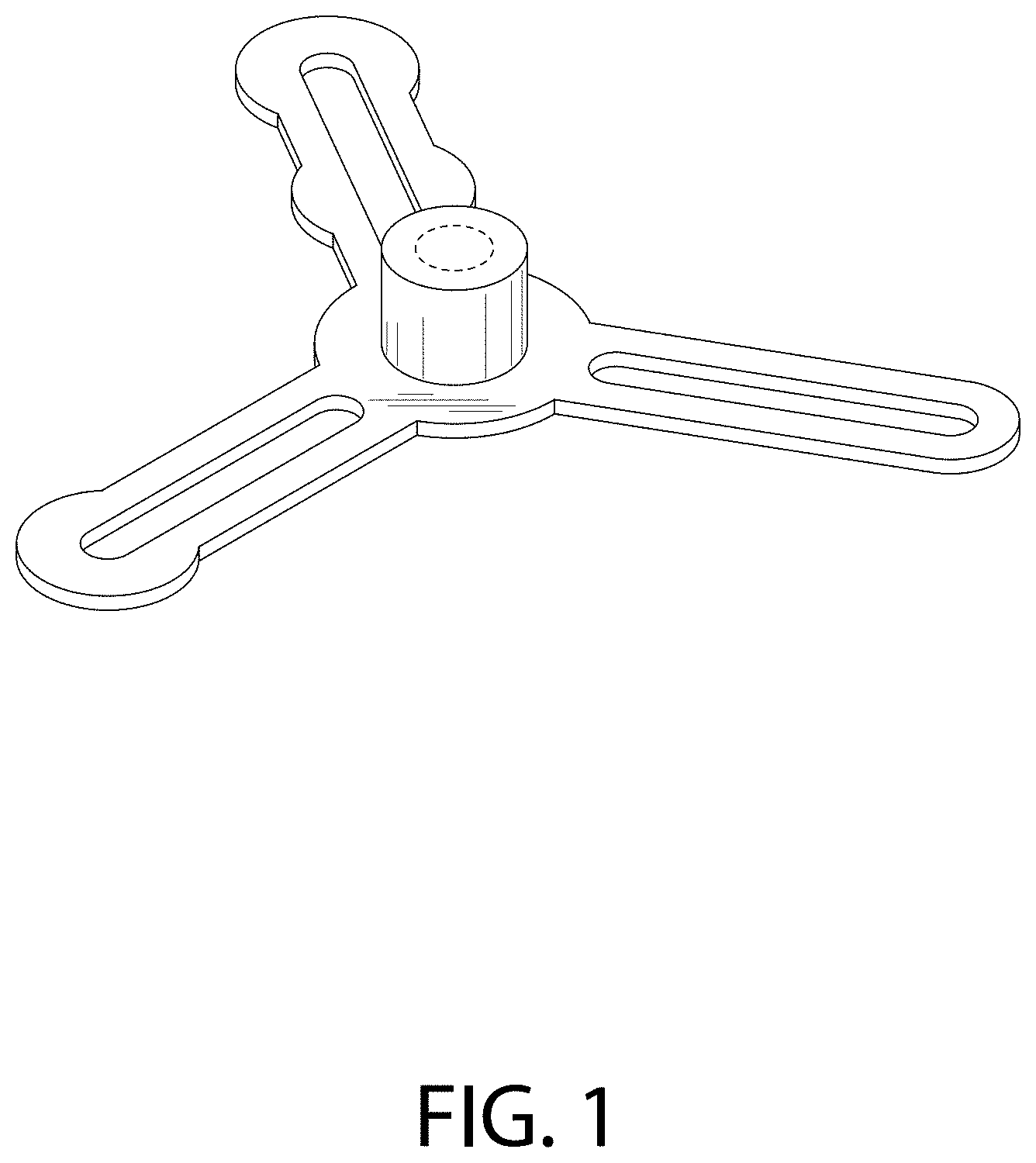 Patent USD1000612 Figure 1 – Fiducial marker