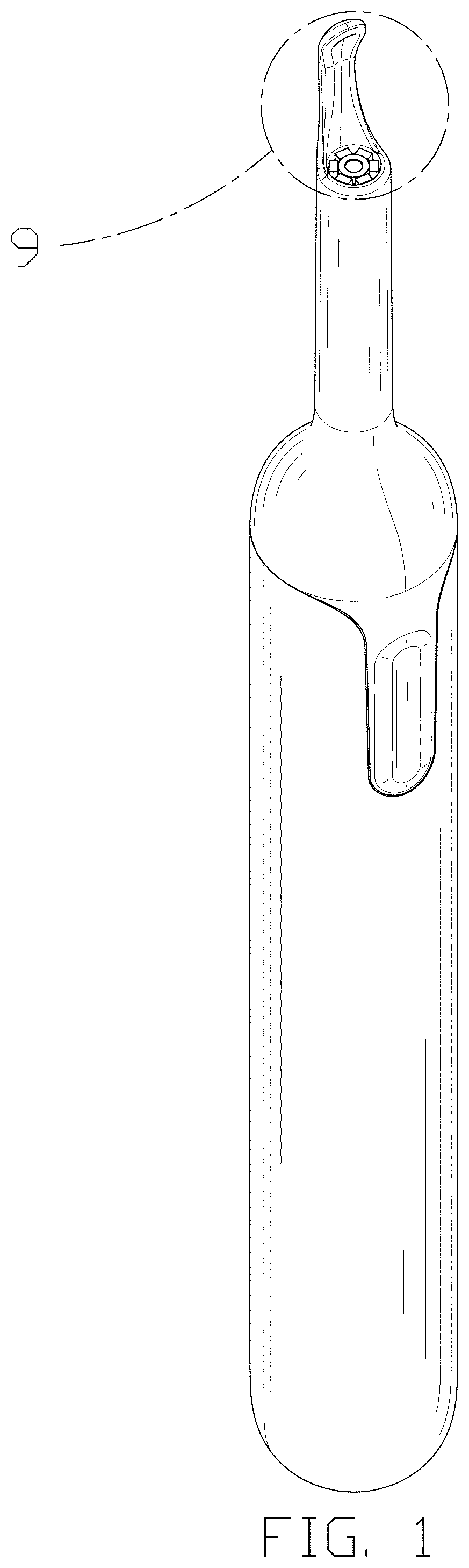 Patent USD1000613 Figure 1 – Ear cleaner