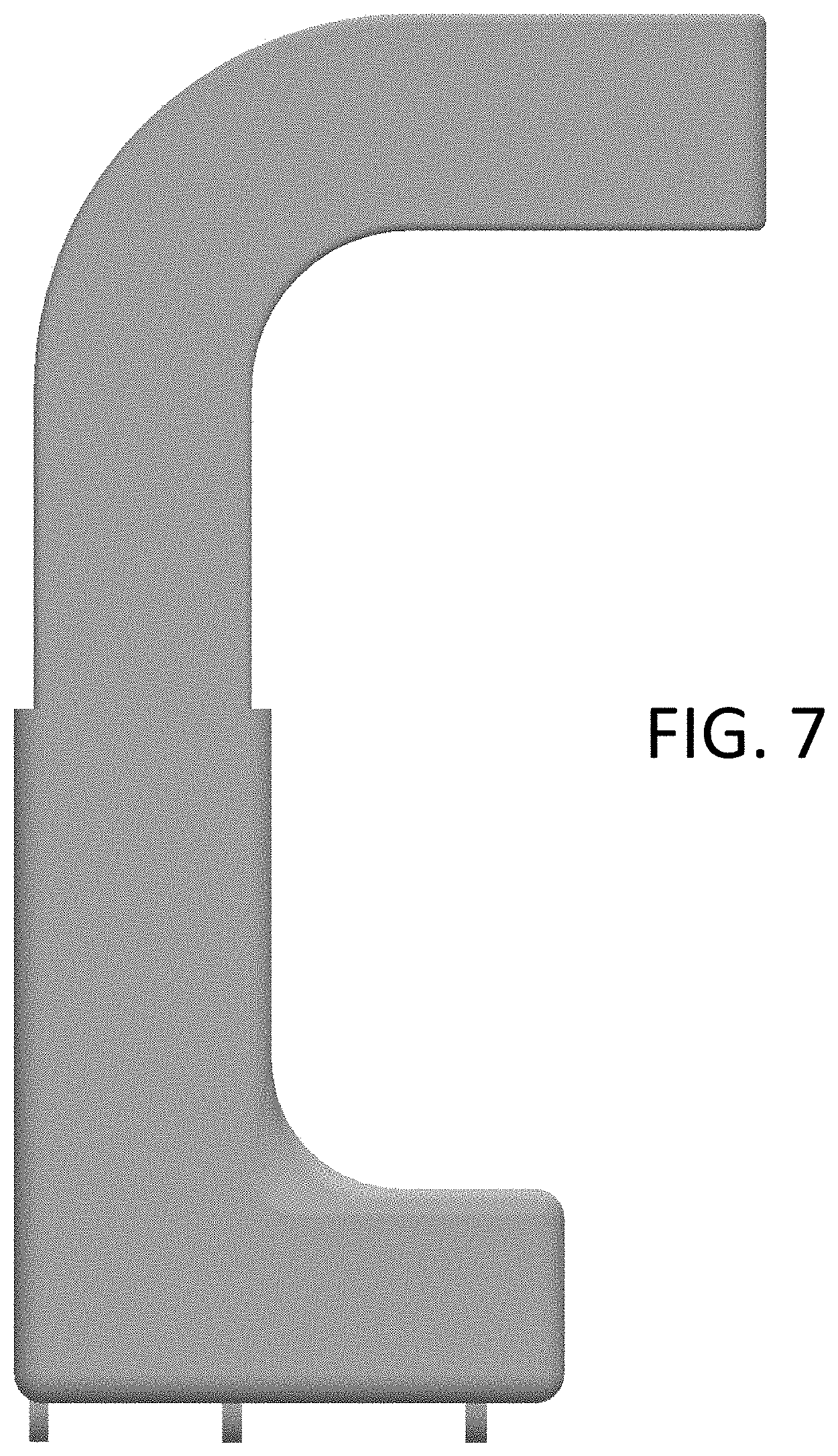 Patent USD1000615 Figure 7 – Column ultrasound machine