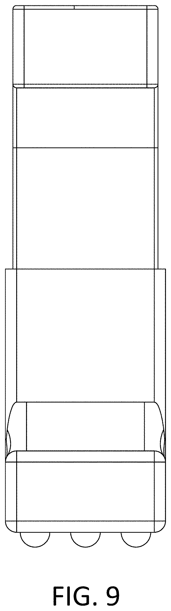Patent USD1000615 Figure 9 – Column ultrasound machine