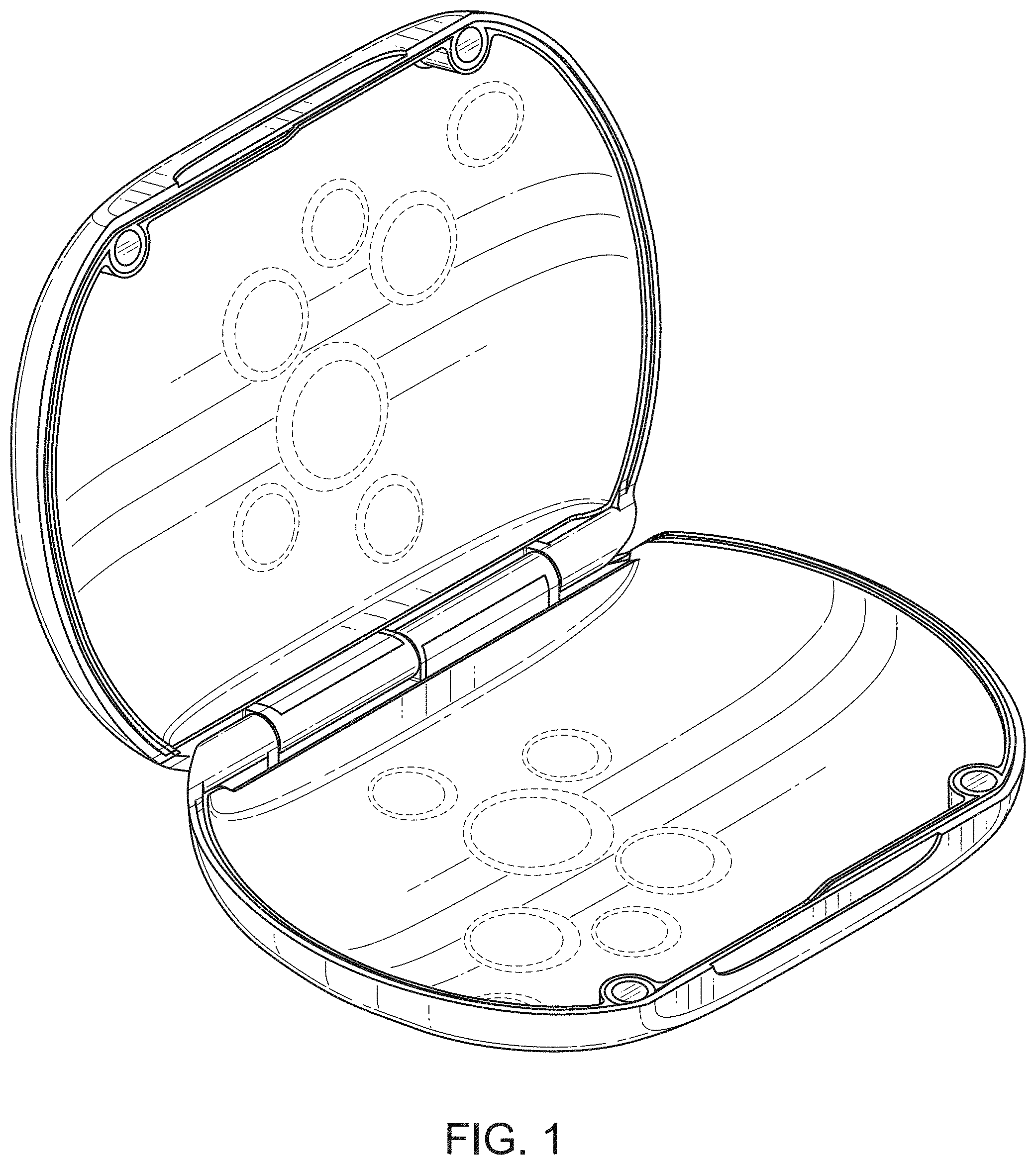 Patent USD1000616 — Case for dental apparatus — Figure 1
