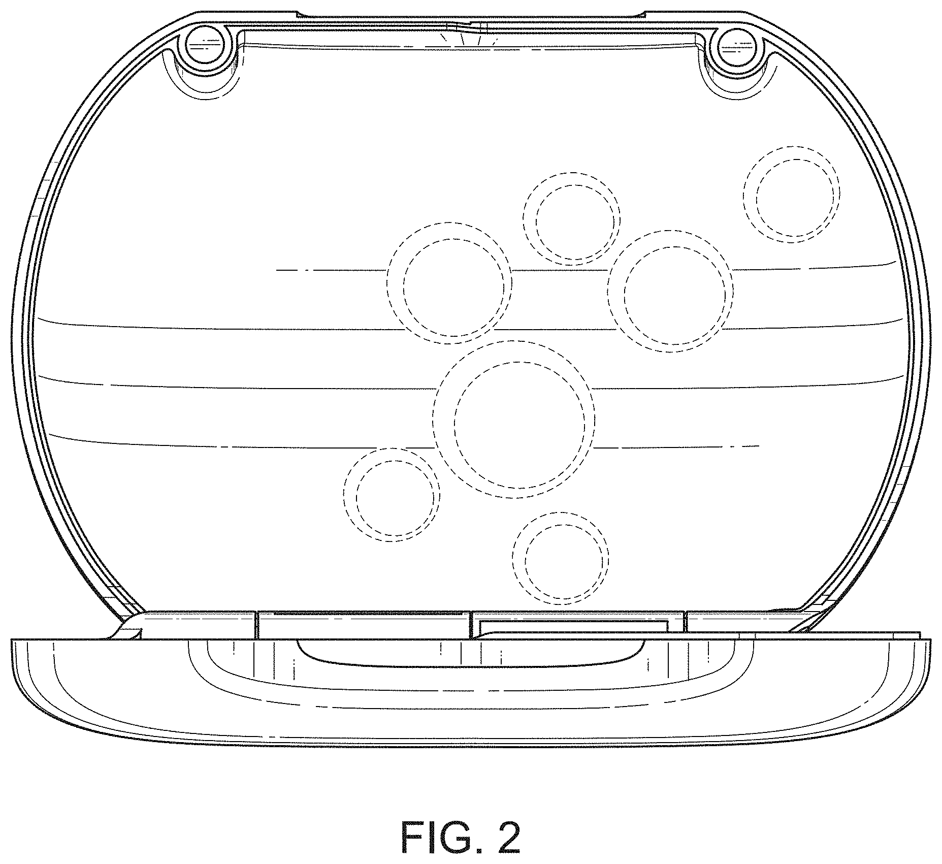 Patent USD1000616 Figure 2 – Case for dental apparatus