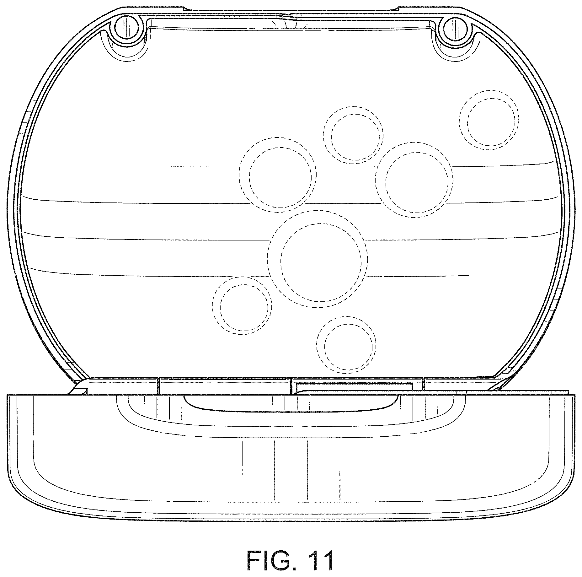 Patent USD1000616 Figure 11 – Case for dental apparatus